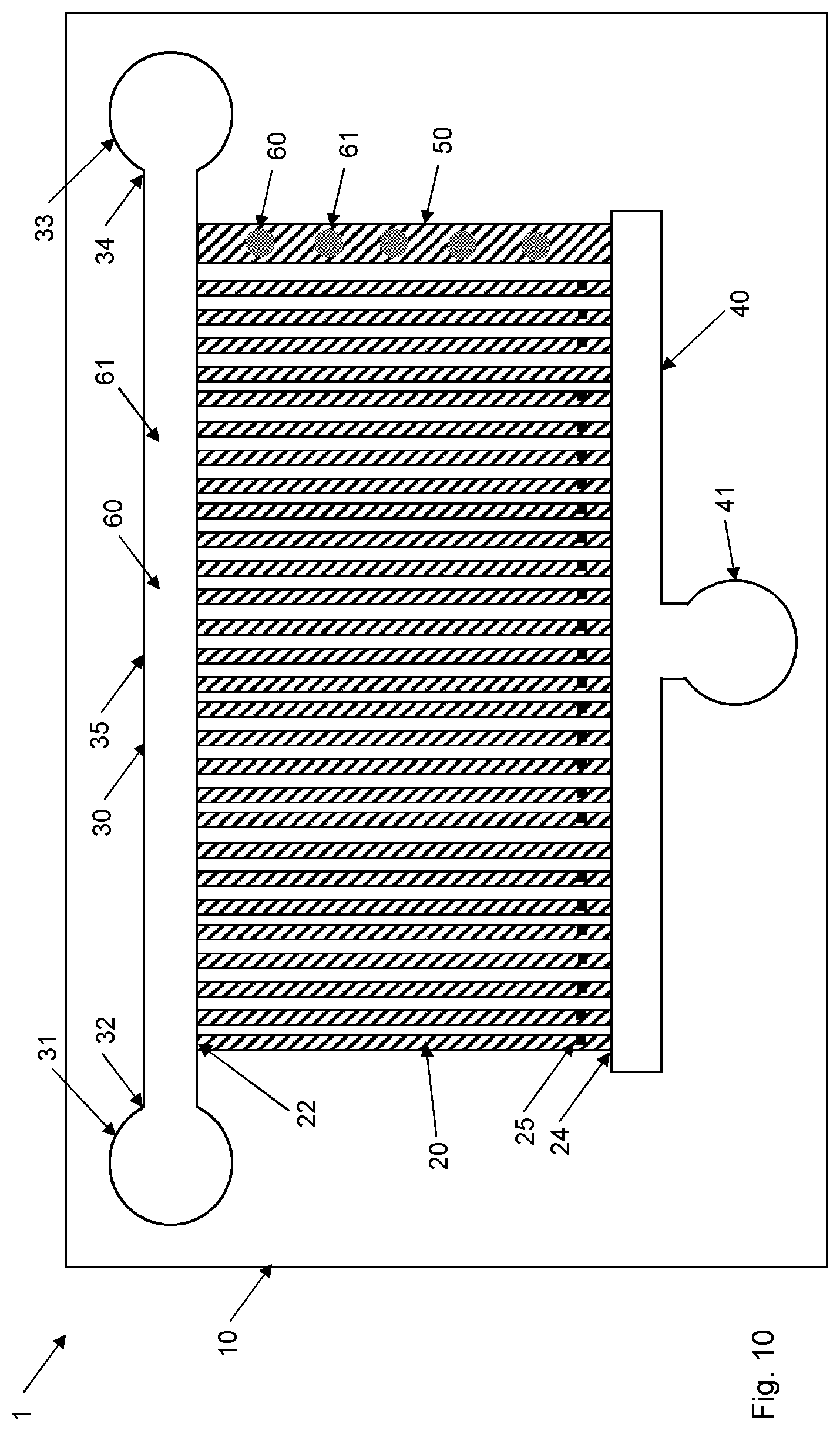 Patent US12311370 Figure 10 – Microfluidic device for cell characterization