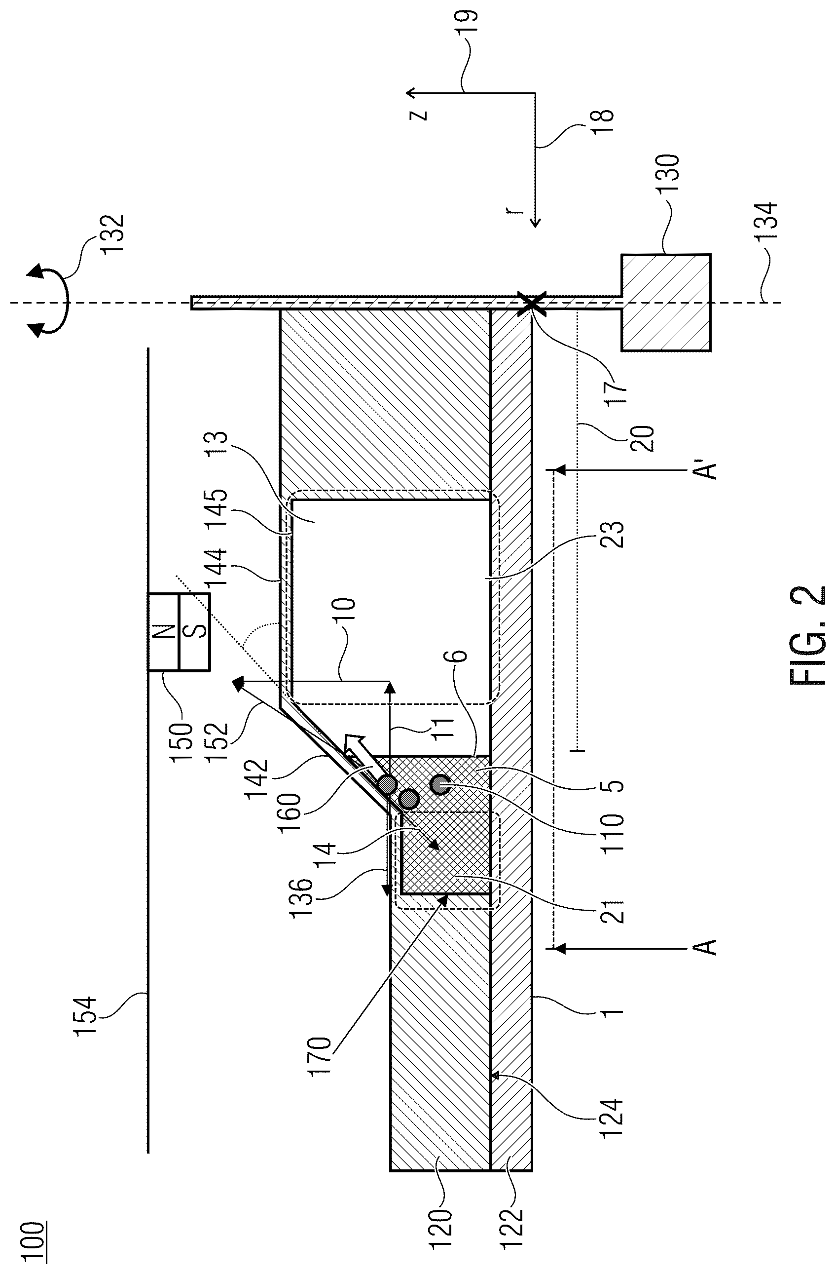 Patent US12311371 Figure 2 – Apparatus and method for transporting magnetic particles