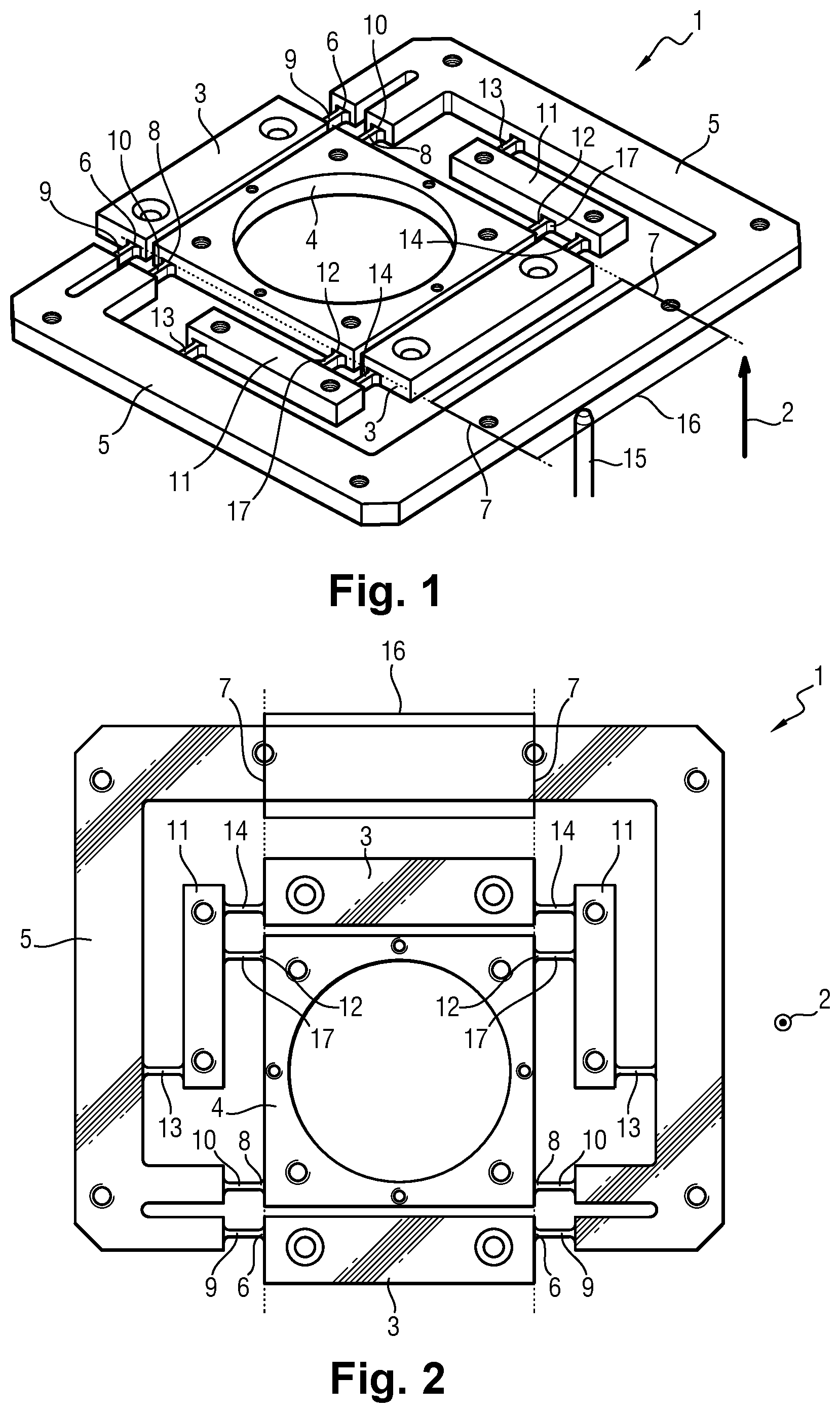 Patent US12311372 Figure 1 – Deformable device for positioning a holder