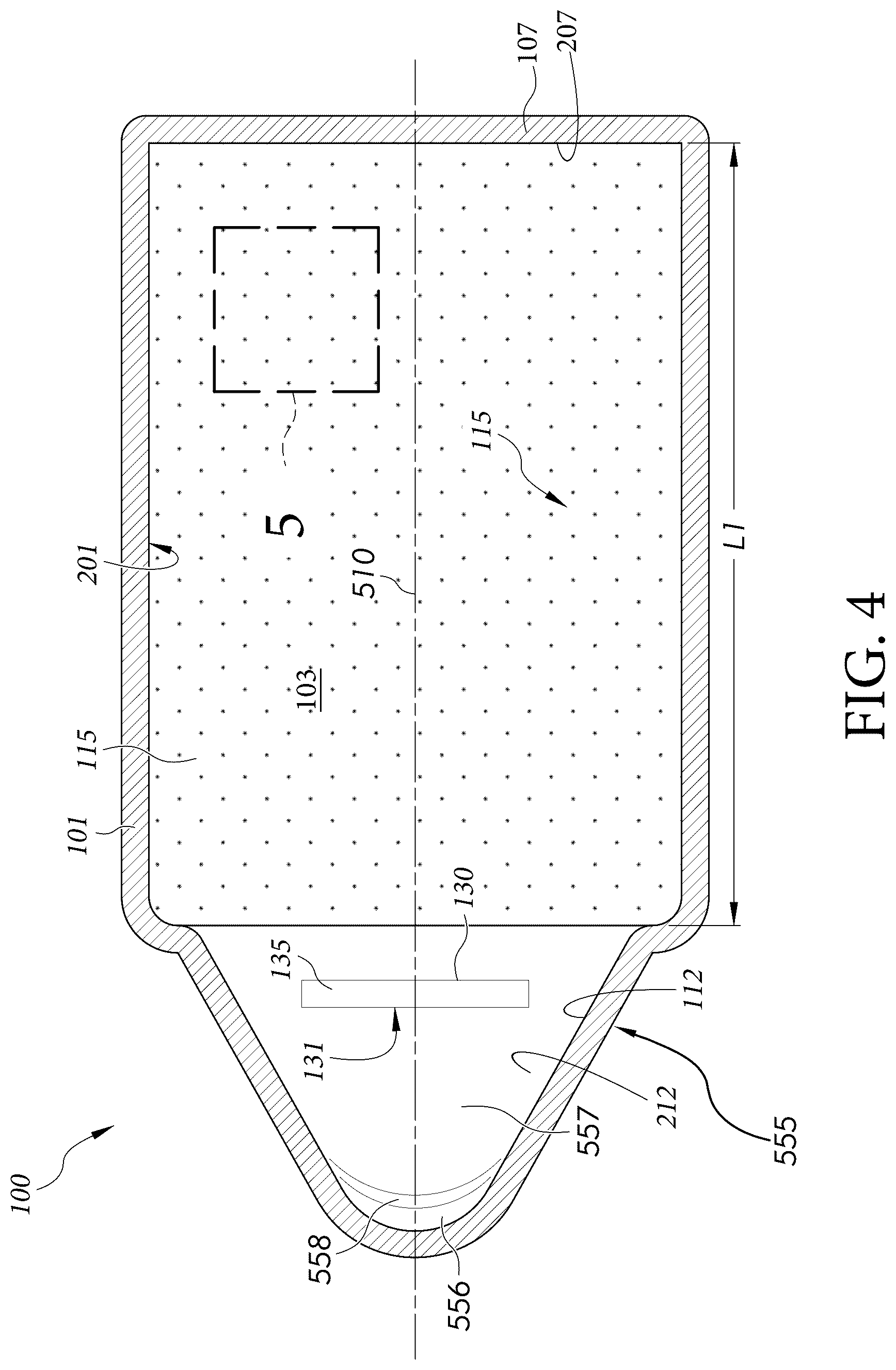 Patent US12311374 Figure 4 – Cell culture vessel