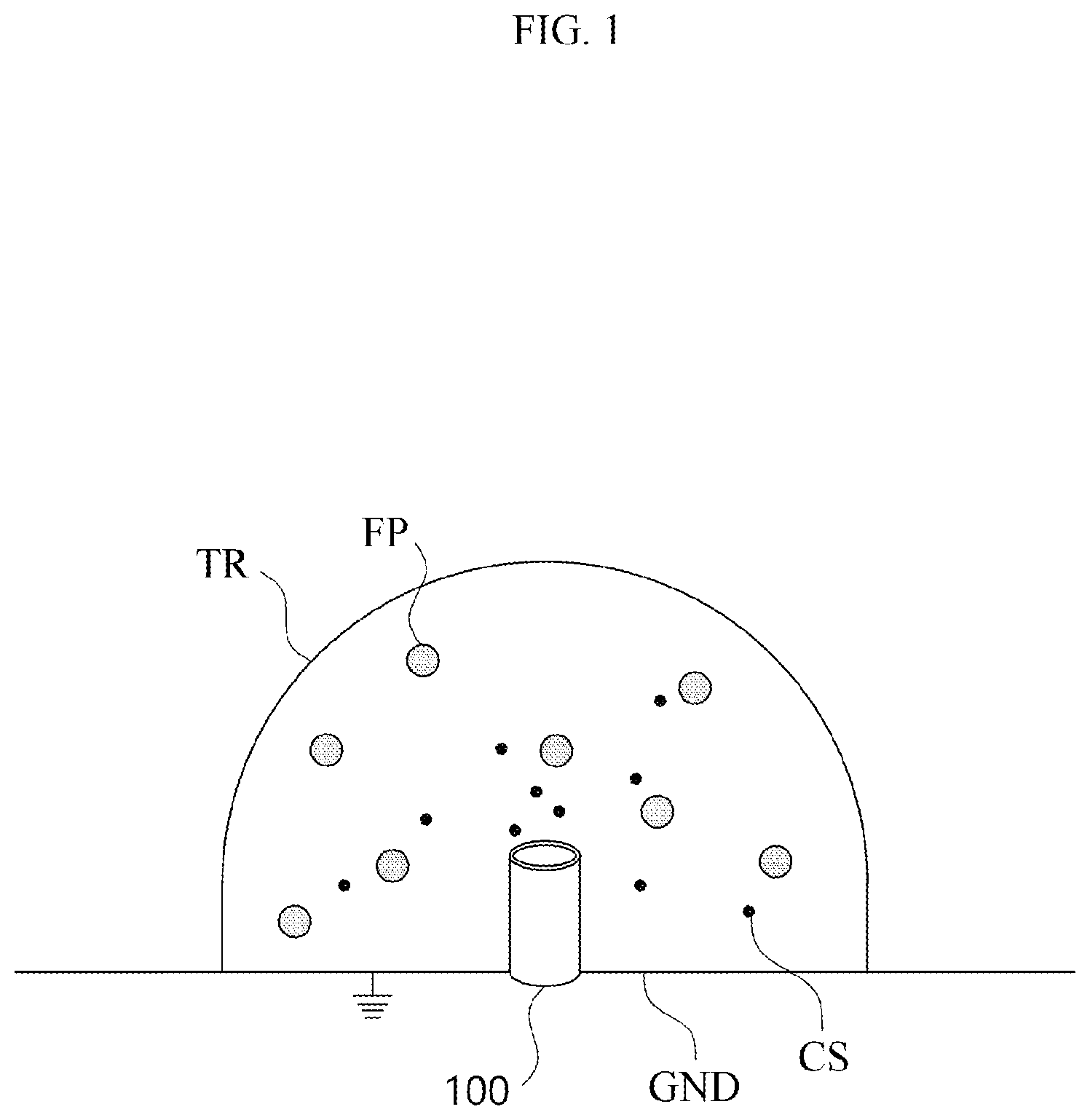 Patent US12311386 Figure 1 – Device and method for managing fine particle concentration