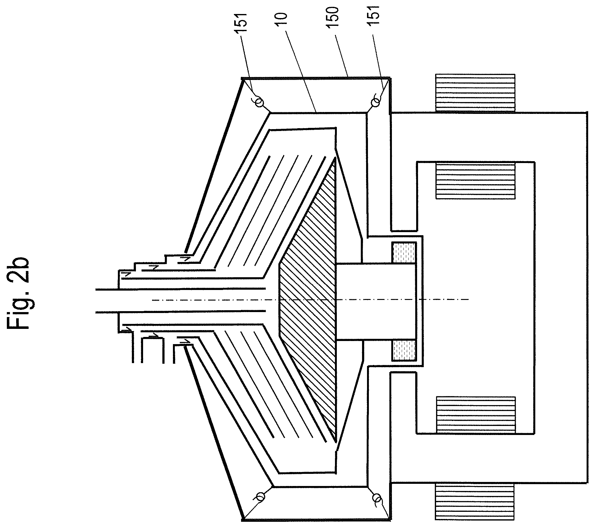 Patent US12311388 Figure 3 – Magnetically suspended and rotated separator