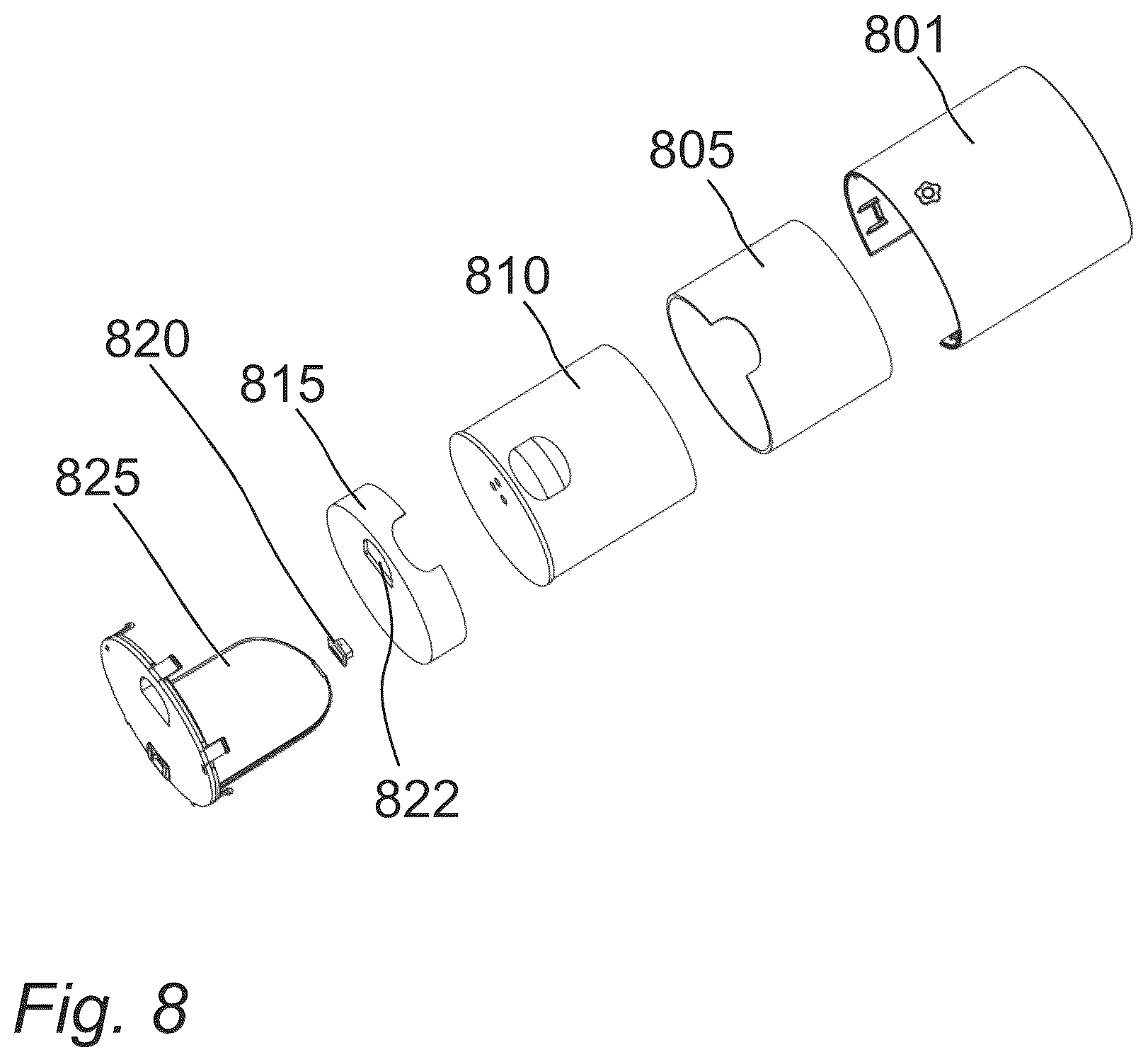 Patent US12311390 Figure 7 – Smoke generator with deflector
