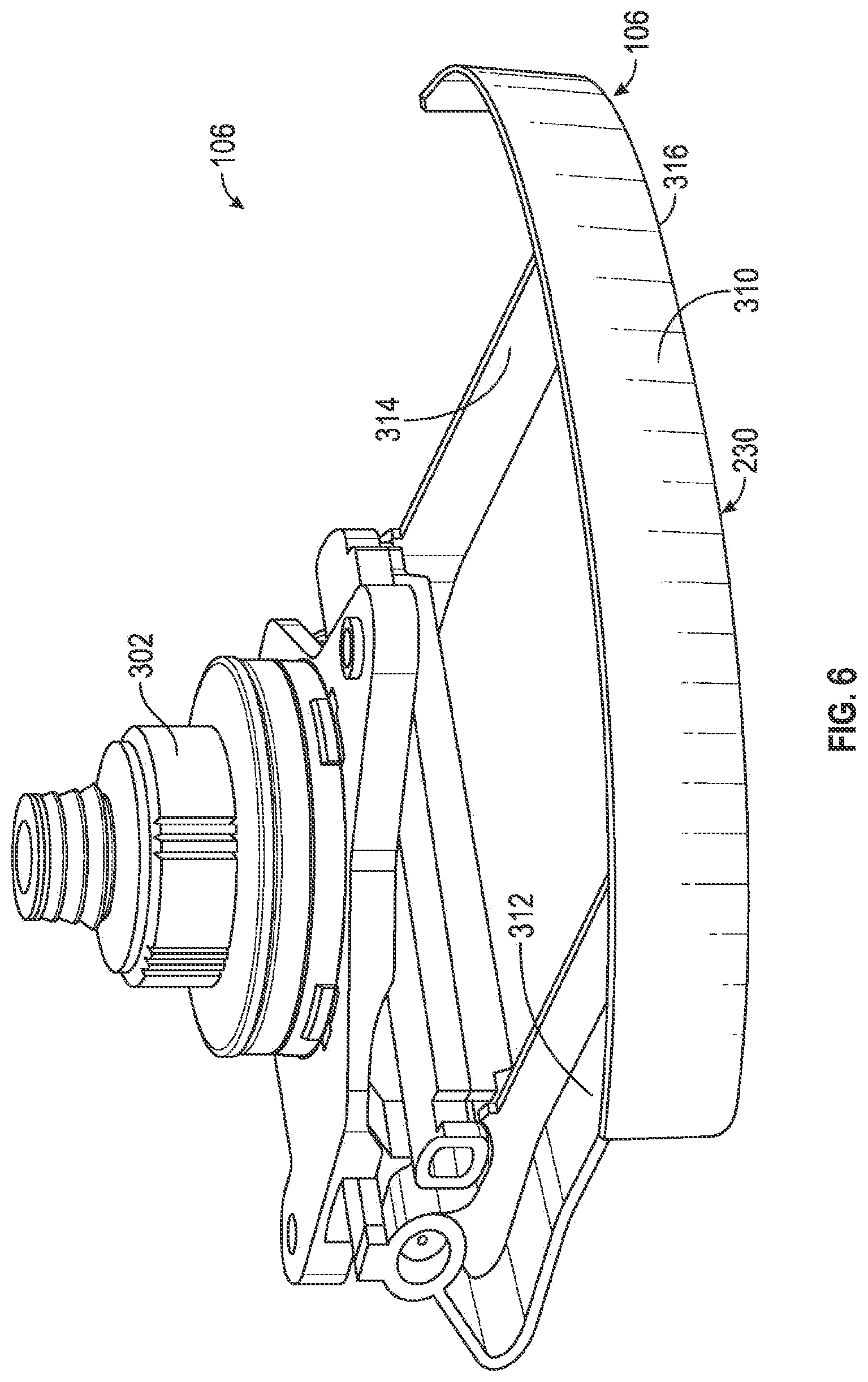 Patent US12311391 Figure 4 – Handwashing assembly