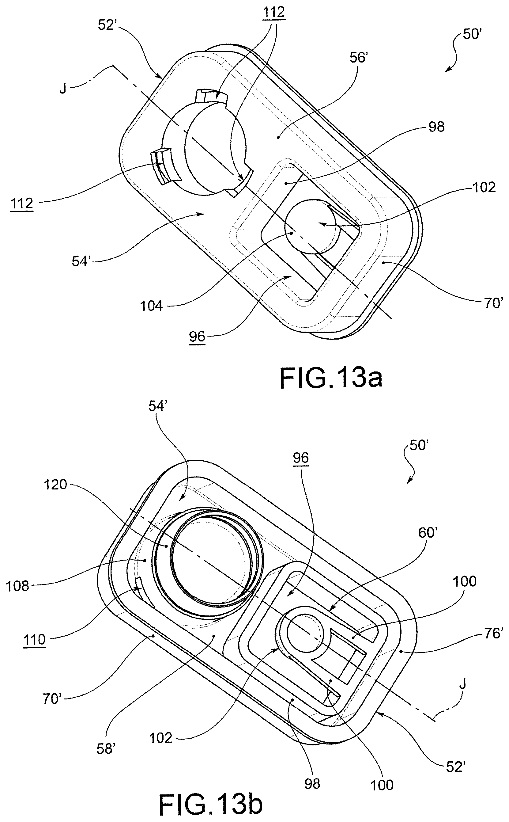 Patent US12311393 Figure 13 – Dispensing head for a trigger dispenser