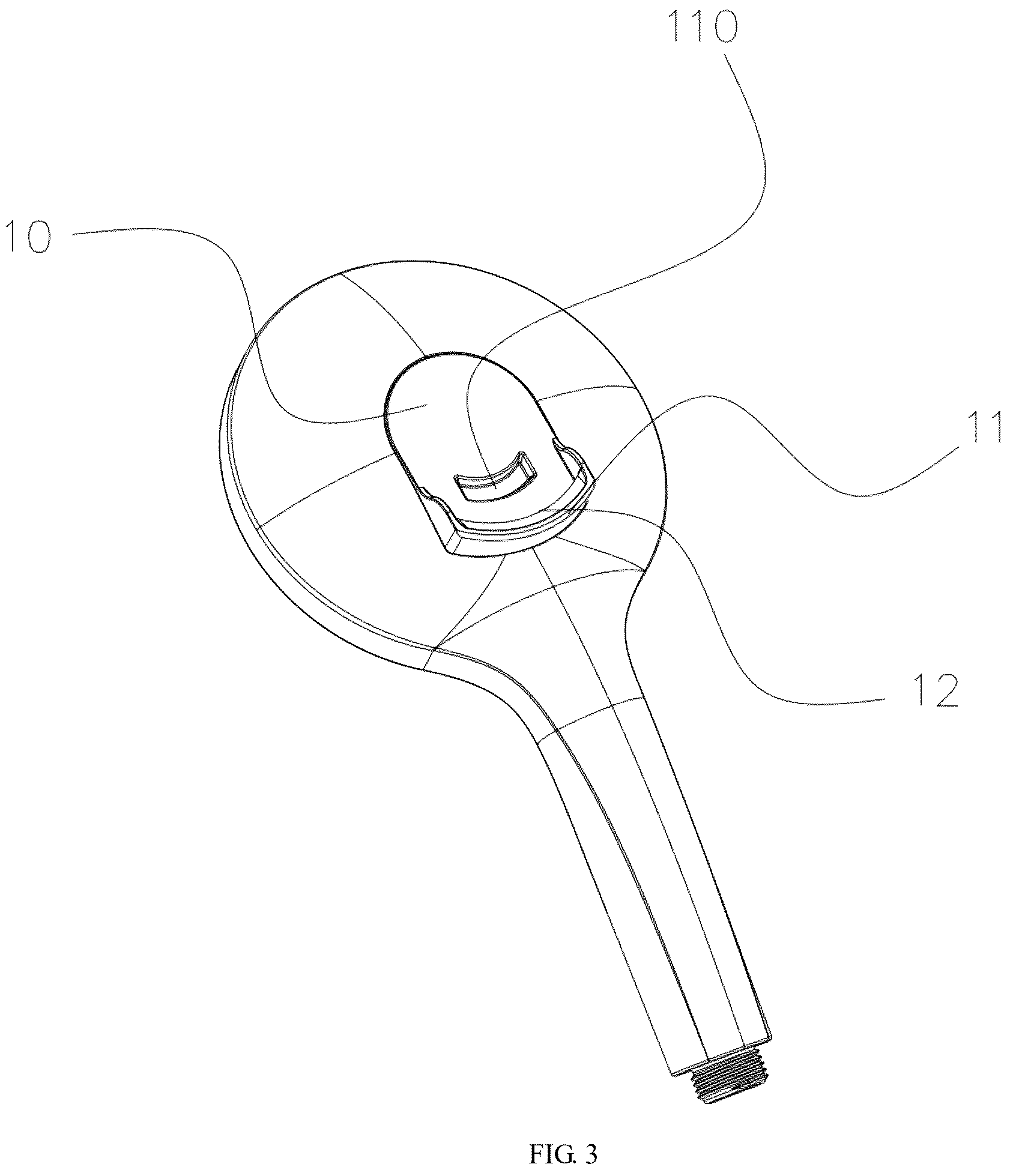 Patent US12311396 Figure 3 – Shower device