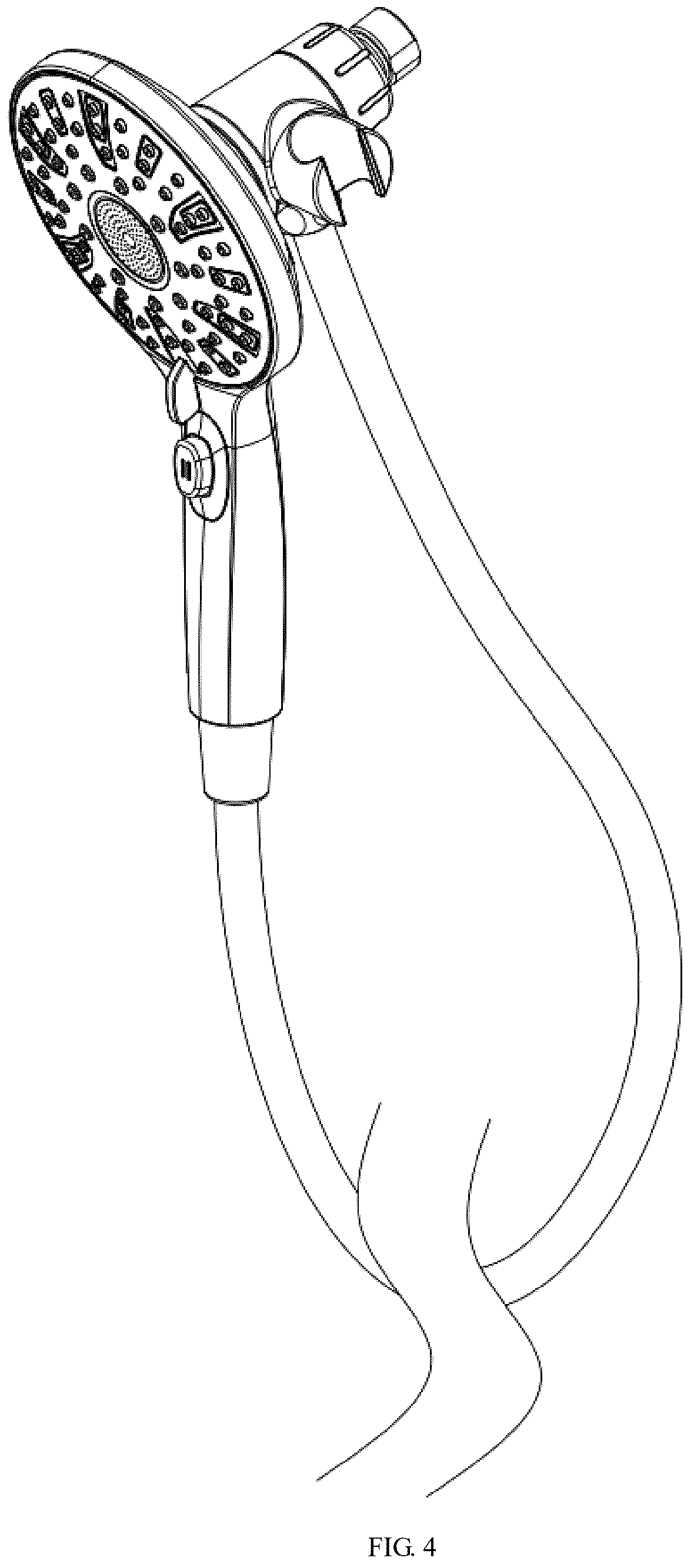 Patent US12311396 Figure 4 – Shower device