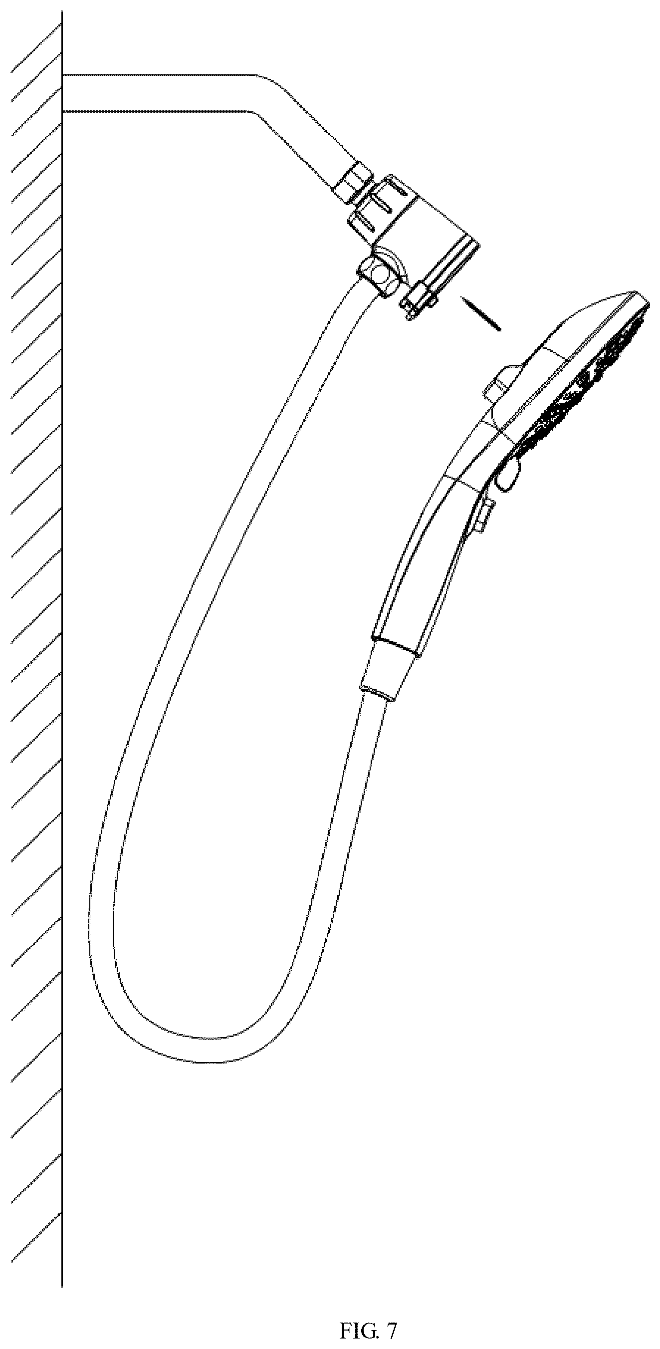 Patent US12311396 Figure 6 – Shower device
