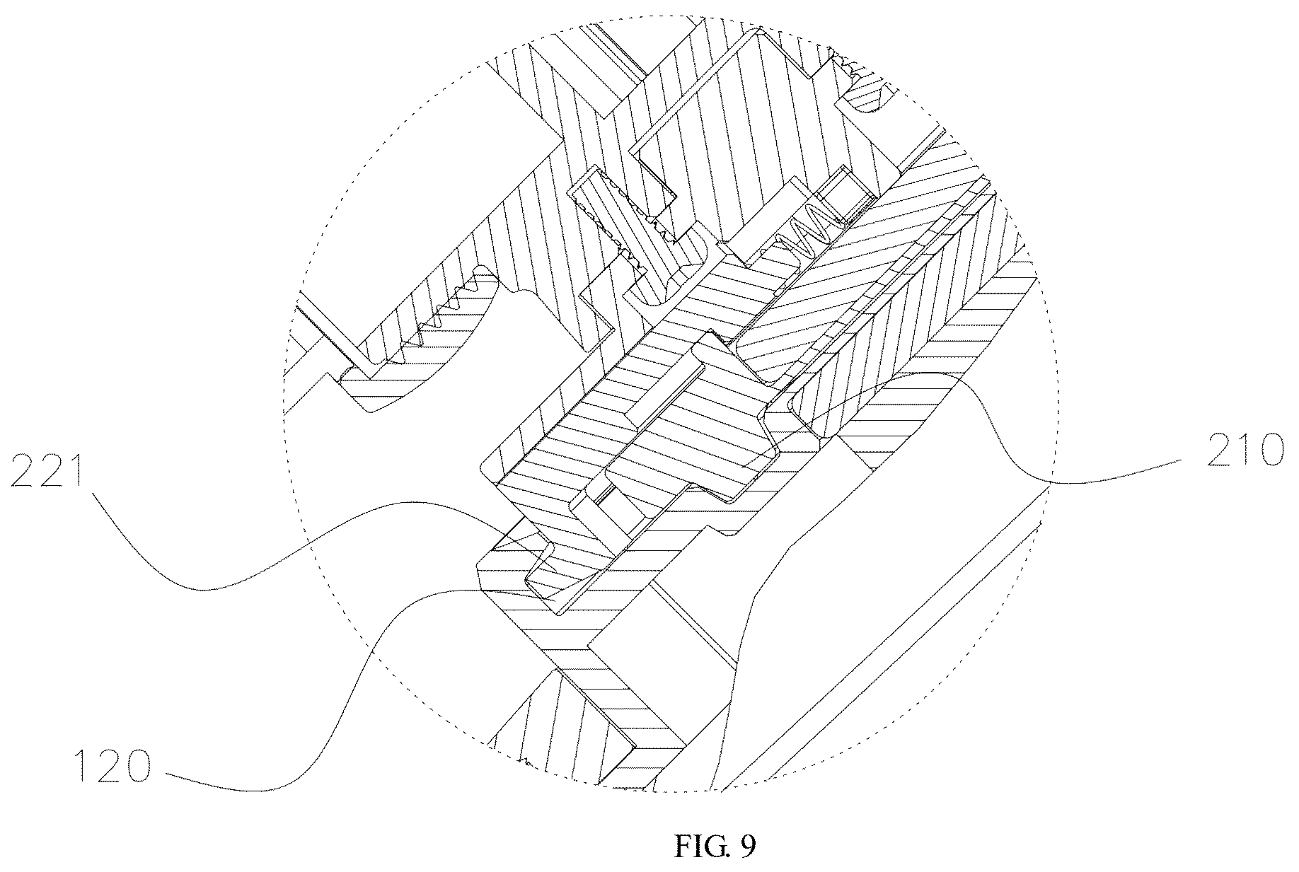 Patent US12311396 Figure 8 – Shower device