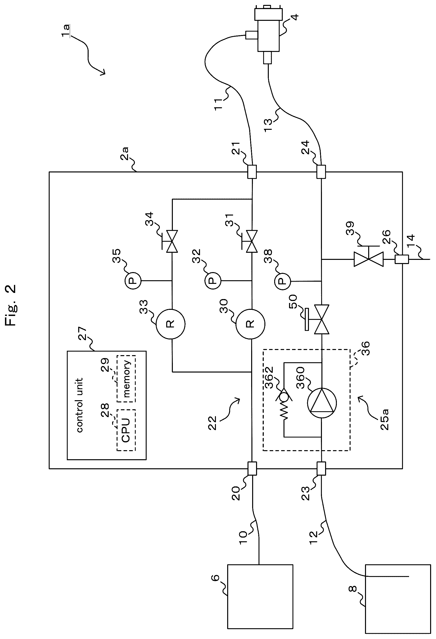 Patent US12311400 Figure 2 – Twin-fluid nozzle spray apparatus
