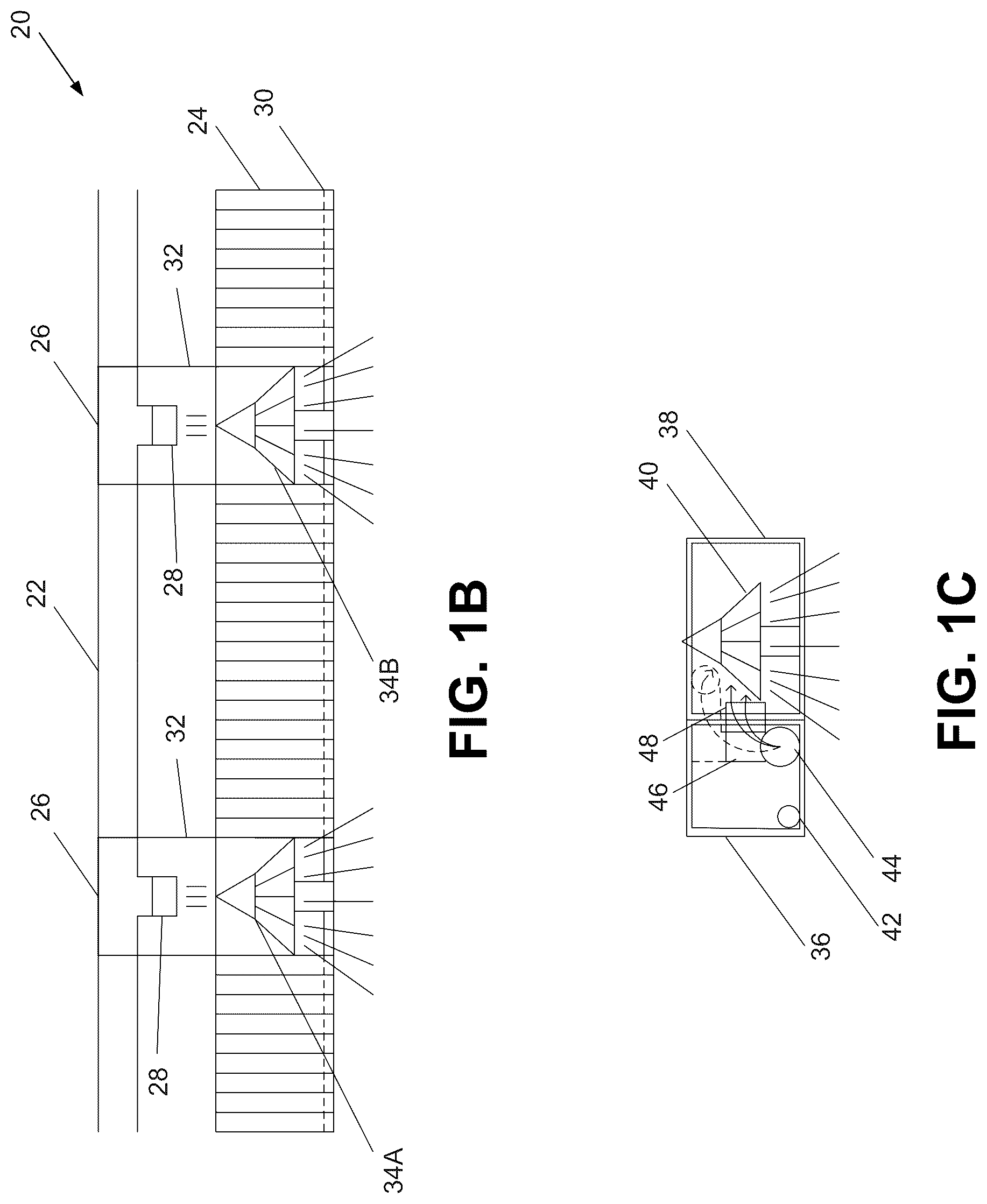 Patent US12311401 Figure 2 – Aerial boom with through-fan spray