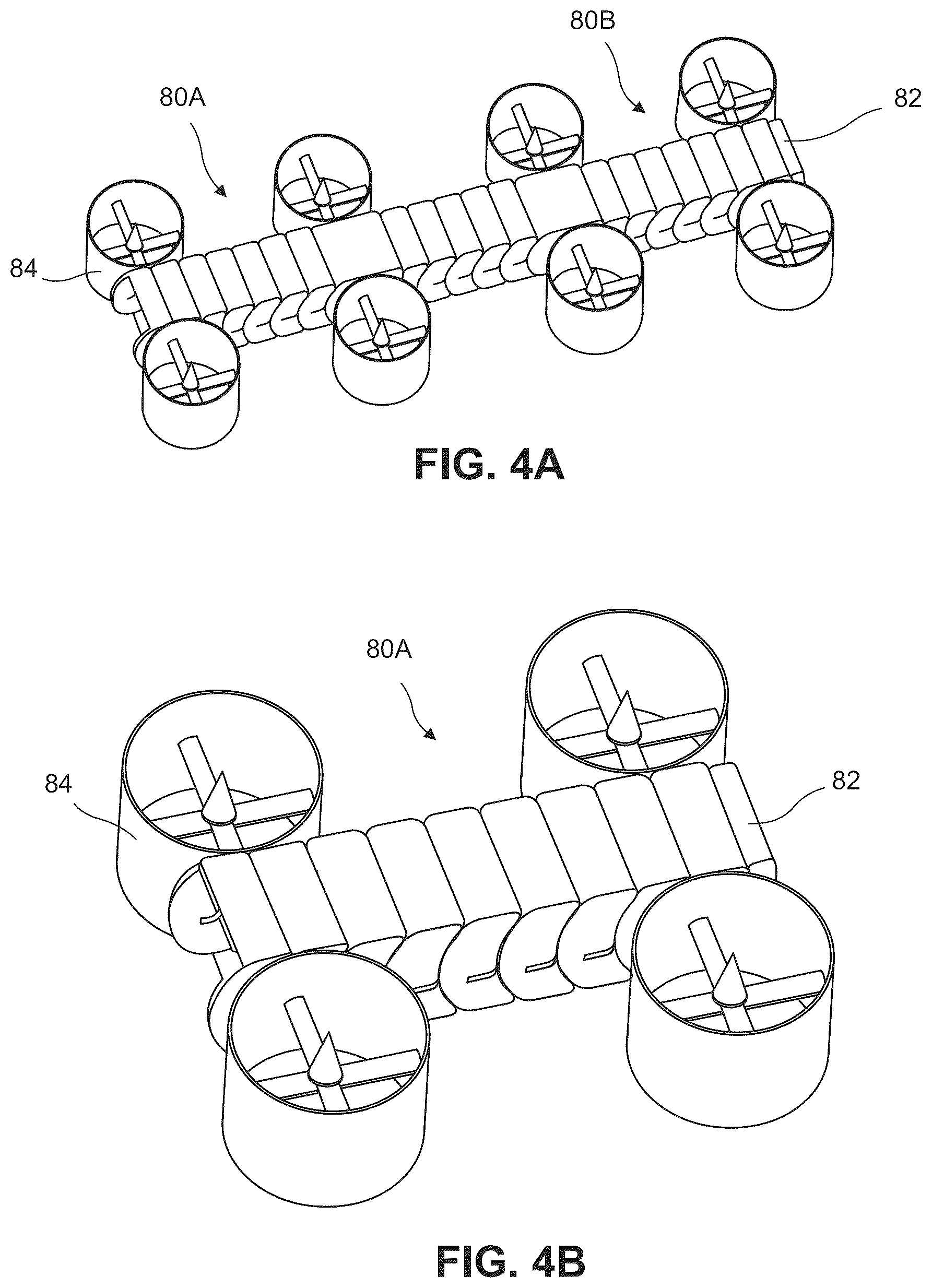 Patent US12311401 Figure 5 – Aerial boom with through-fan spray