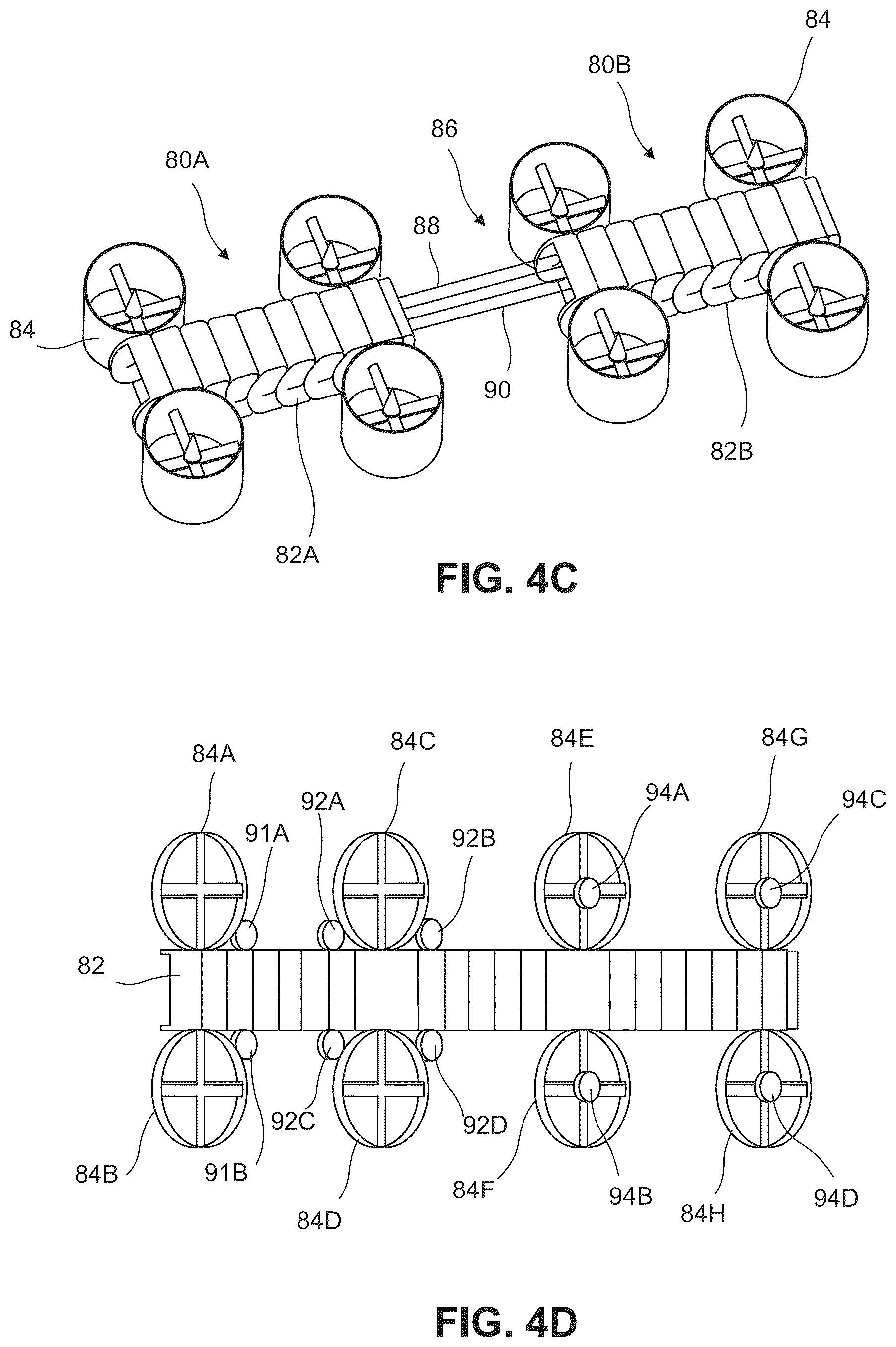 Patent US12311401 Figure 6 – Aerial boom with through-fan spray