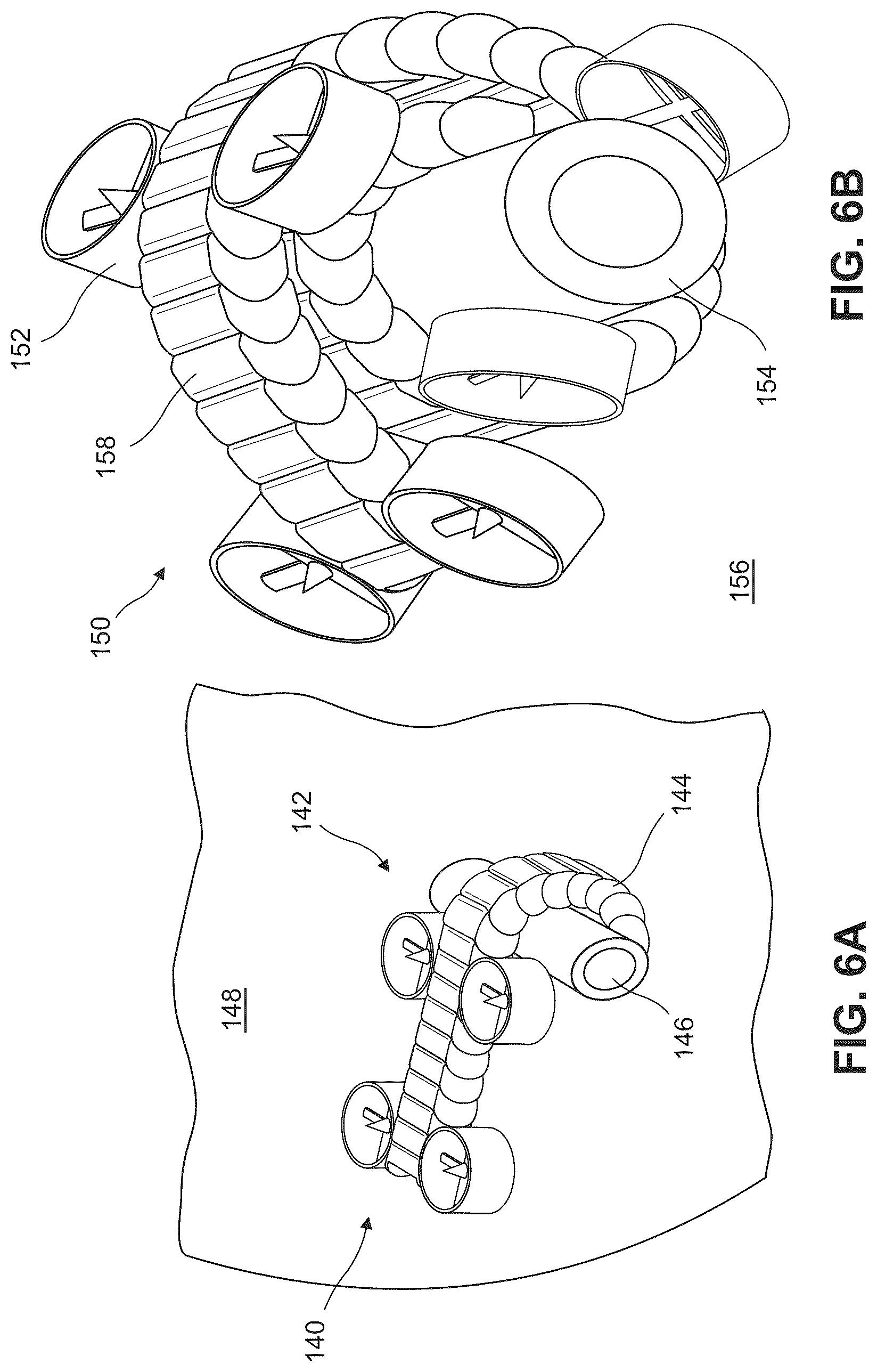 Patent US12311401 Figure 9 – Aerial boom with through-fan spray