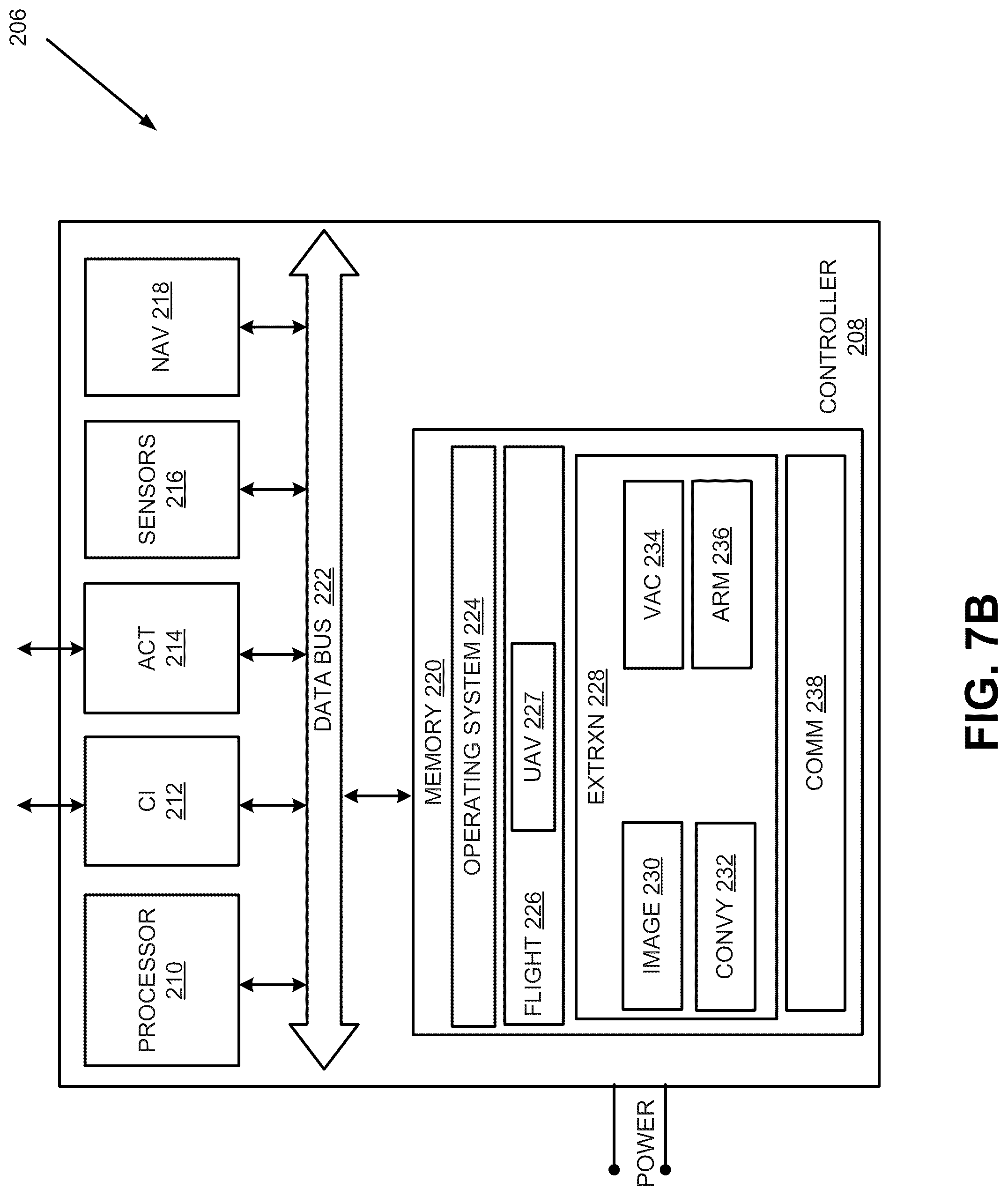 Patent US12311401 Figure 11 – Aerial boom with through-fan spray
