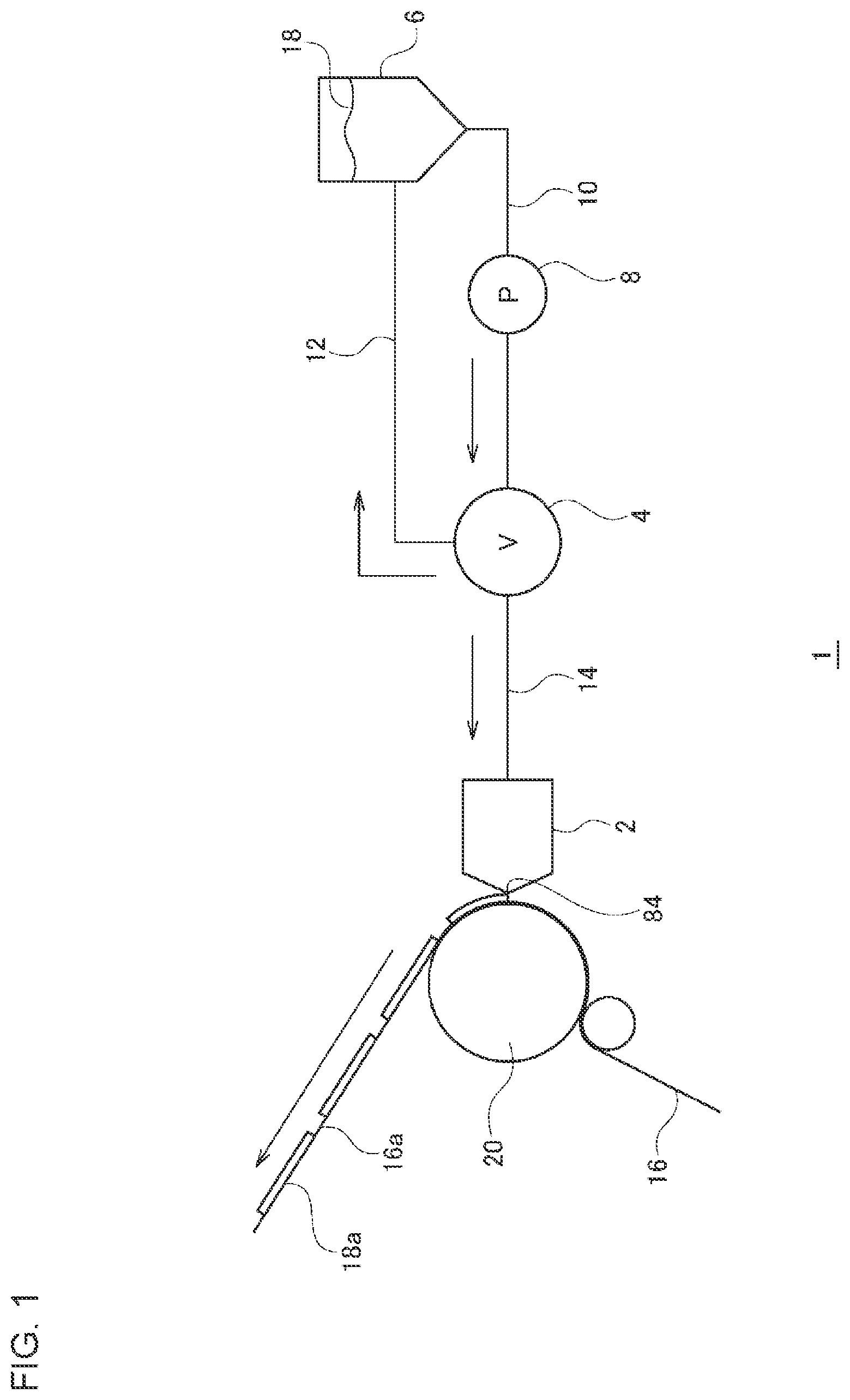 Patent US12311402 Figure 1 – Intermittent valve and intermittent coating apparatus