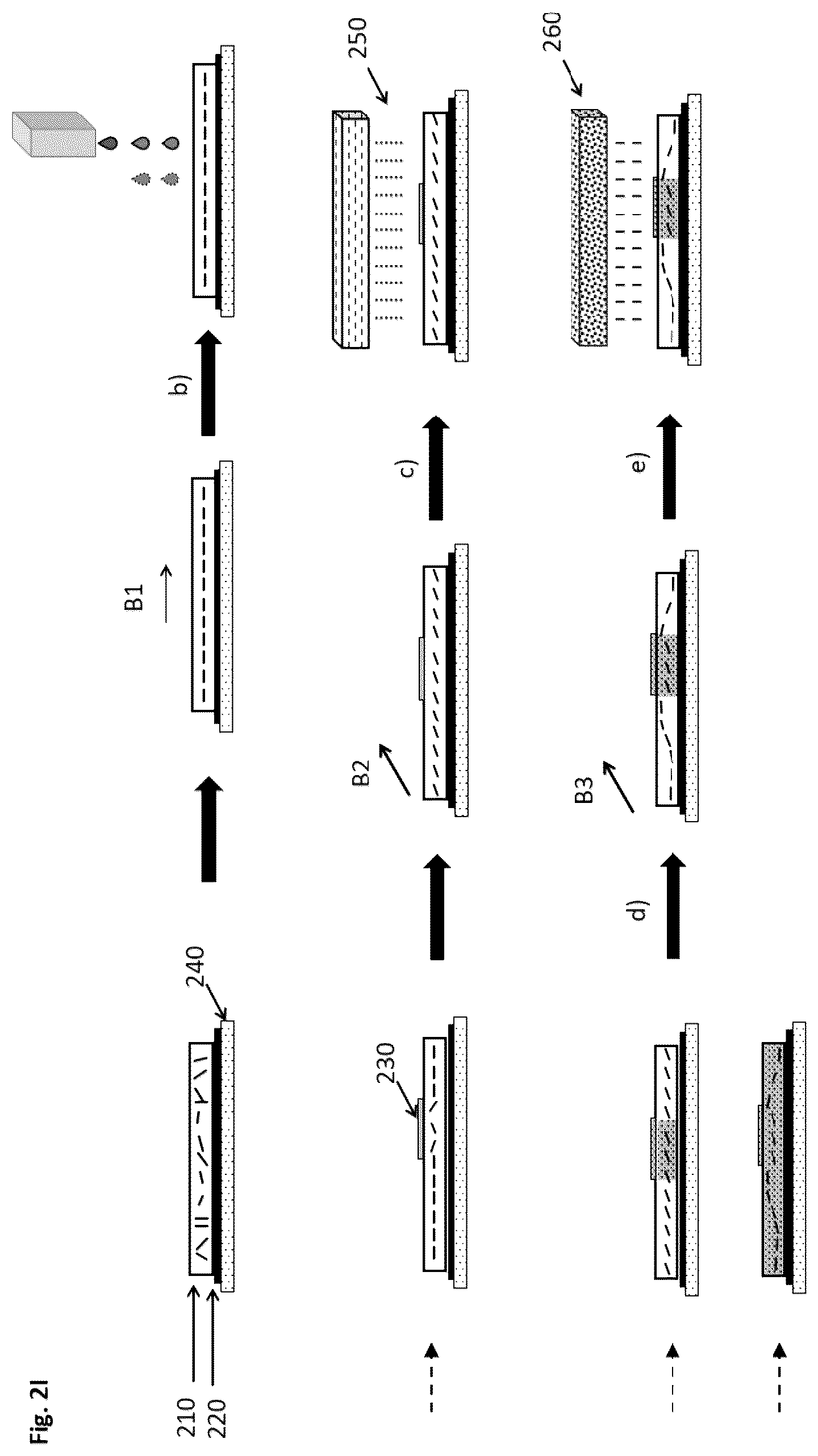 Patent US12311406 Figure 11 – Methods for producing optical effect layers comprising magnetic or magnetizable pigment particles and exhibiting one or more indicia