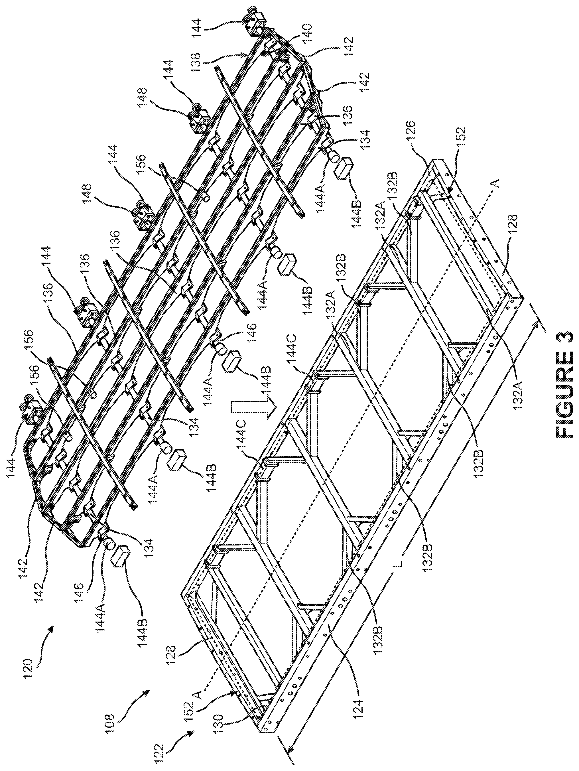 Patent US12311408 Figure 4 – Flexible screen deck