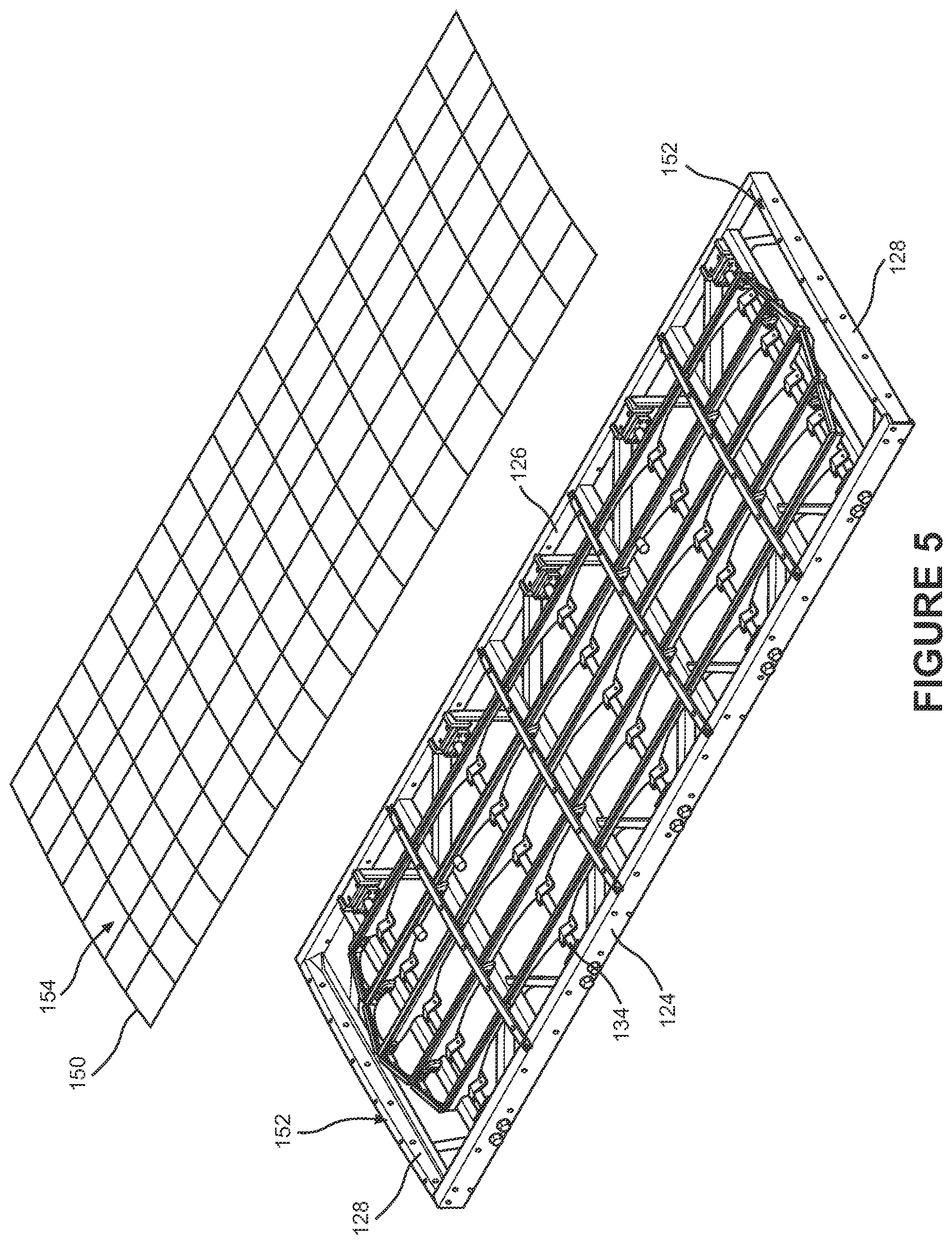 Patent US12311408 Figure 6 – Flexible screen deck