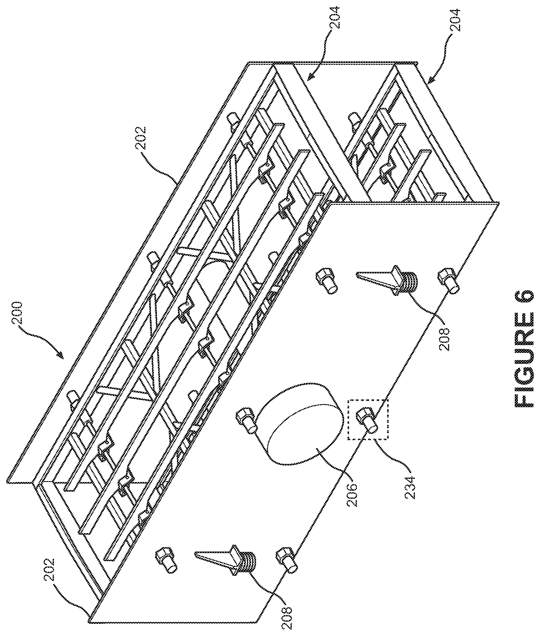 Patent US12311408 Figure 7 – Flexible screen deck