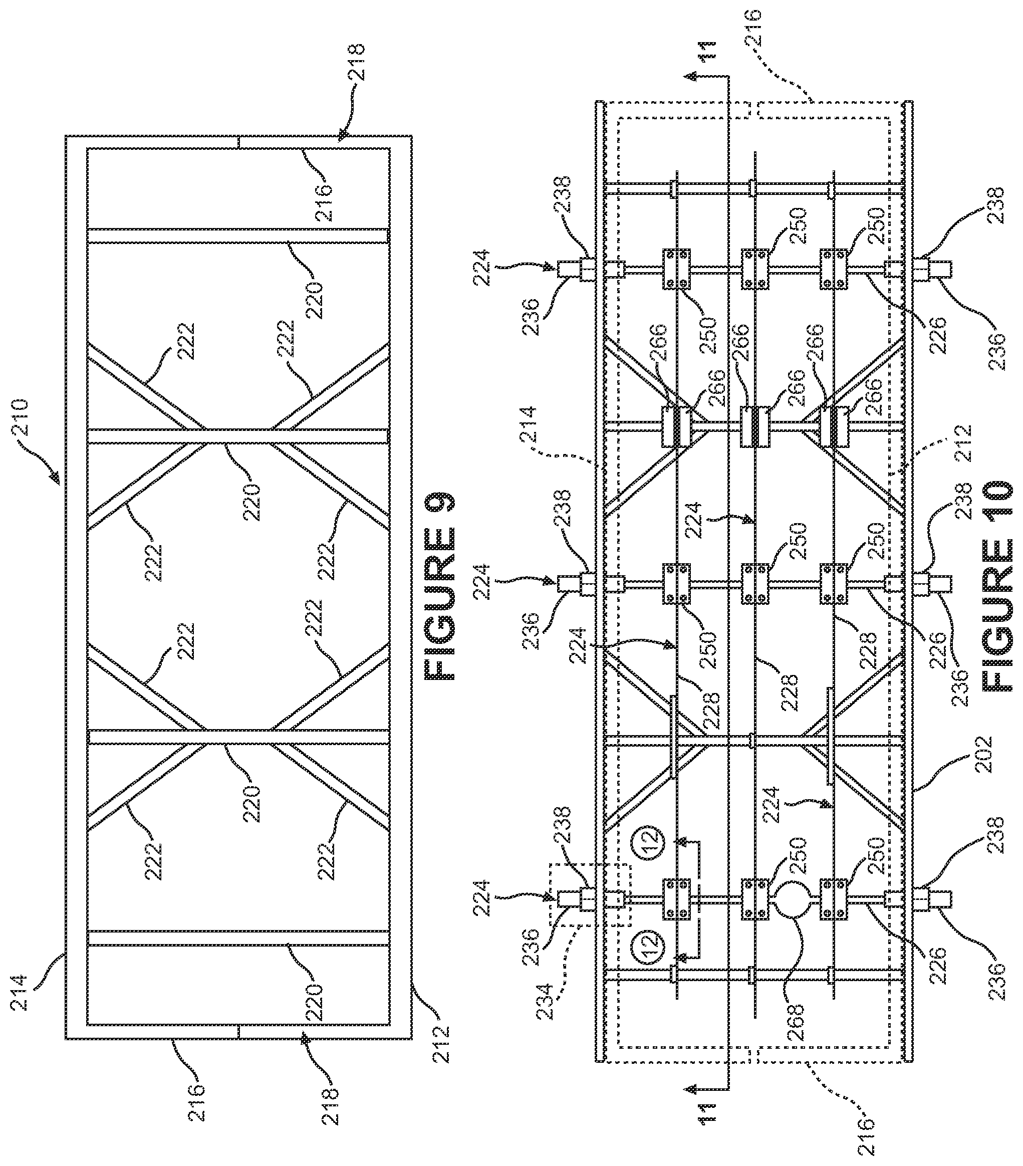 Patent US12311408 Figure 9 – Flexible screen deck