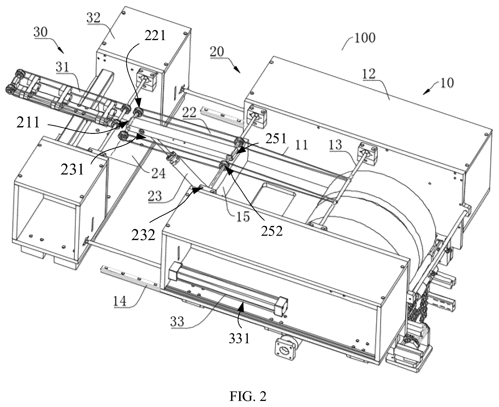 Patent US12311409 Figure 2 – Silicon wafer sorting mechanism and sorting machine equipped with sorting mechanism