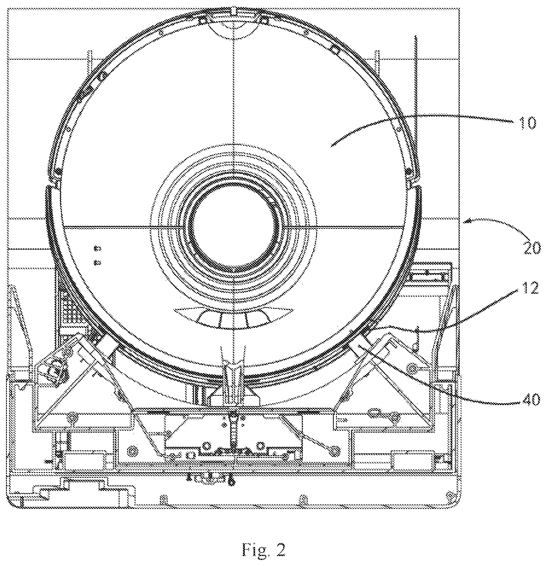 Patent US12311413 Figure 2 – Base station and cleaning robot system