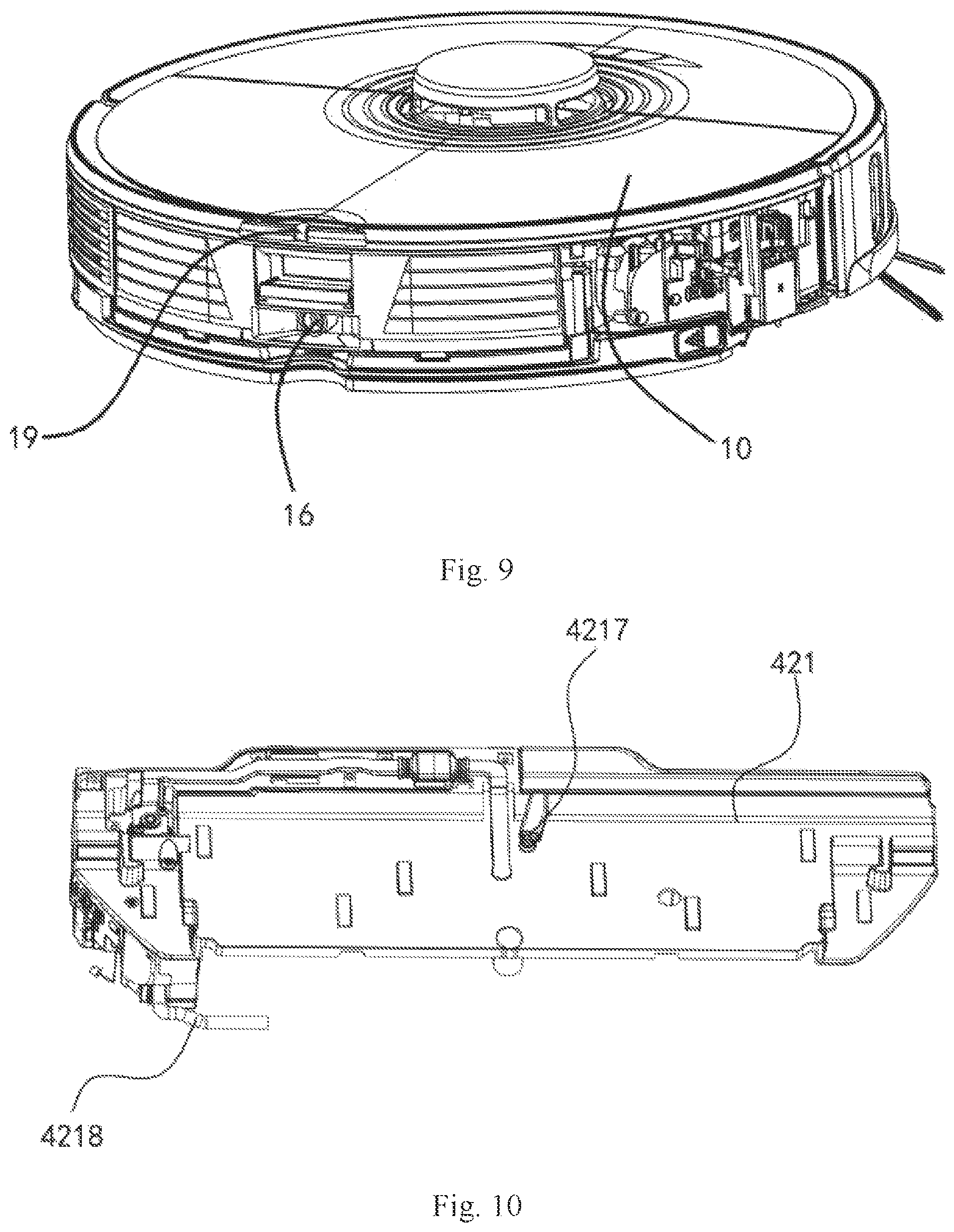 Patent US12311413 Figure 8 – Base station and cleaning robot system