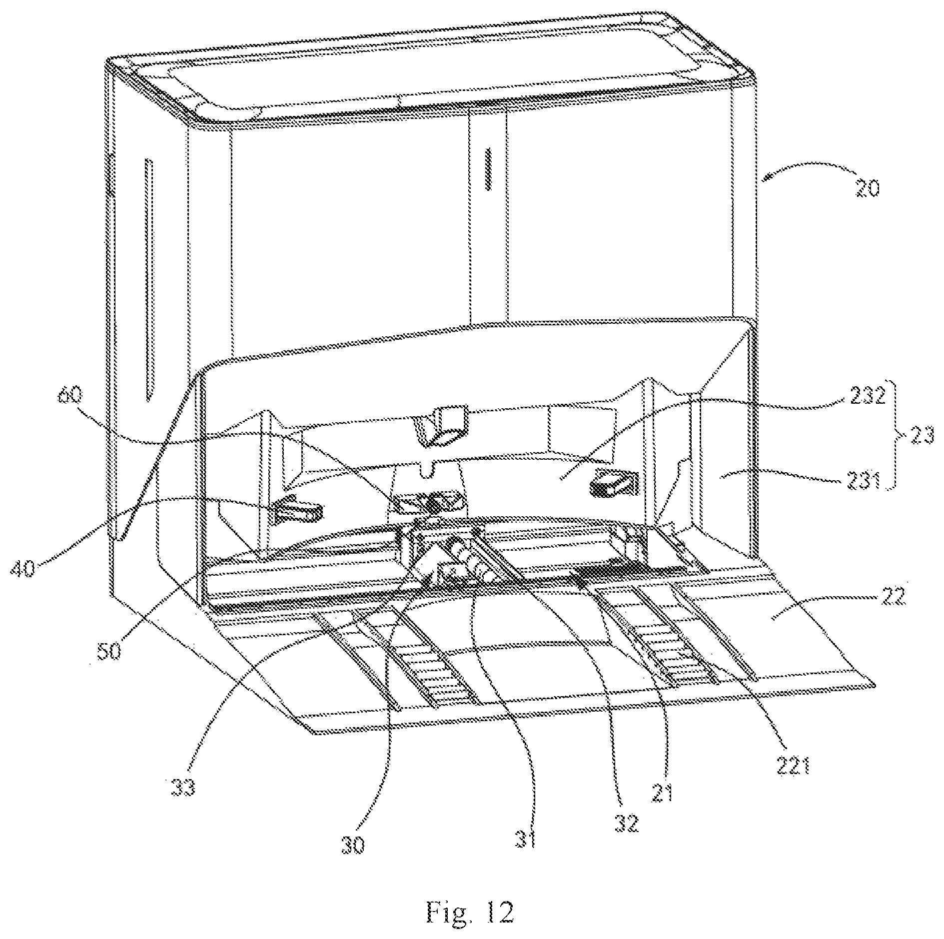 Patent US12311413 Figure 10 – Base station and cleaning robot system