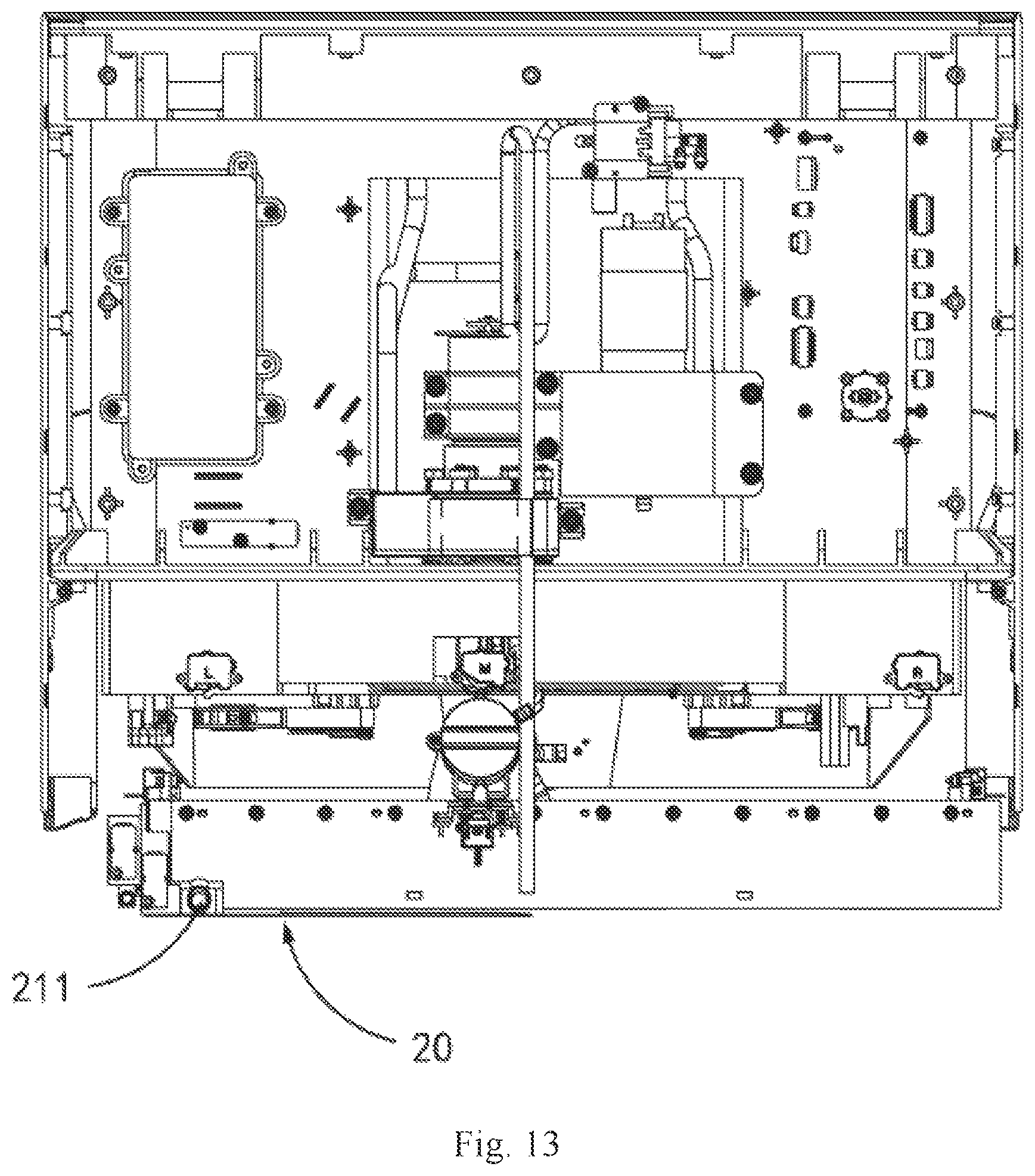 Patent US12311413 Figure 11 – Base station and cleaning robot system
