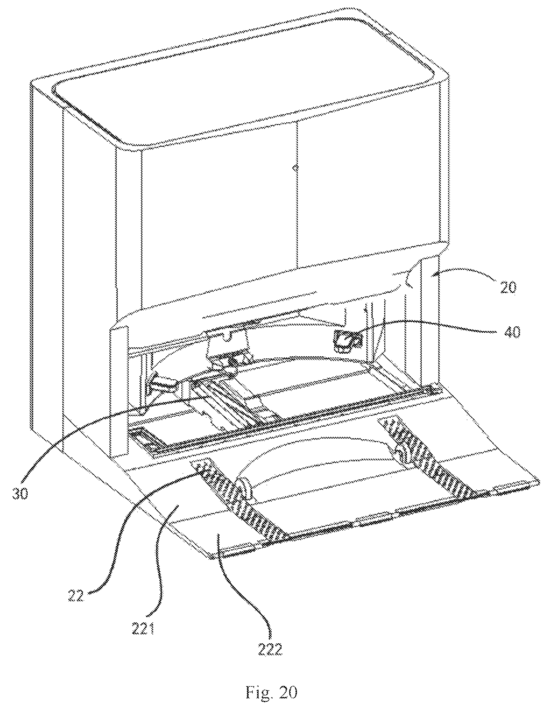 Patent US12311413 Figure 19 – Base station and cleaning robot system