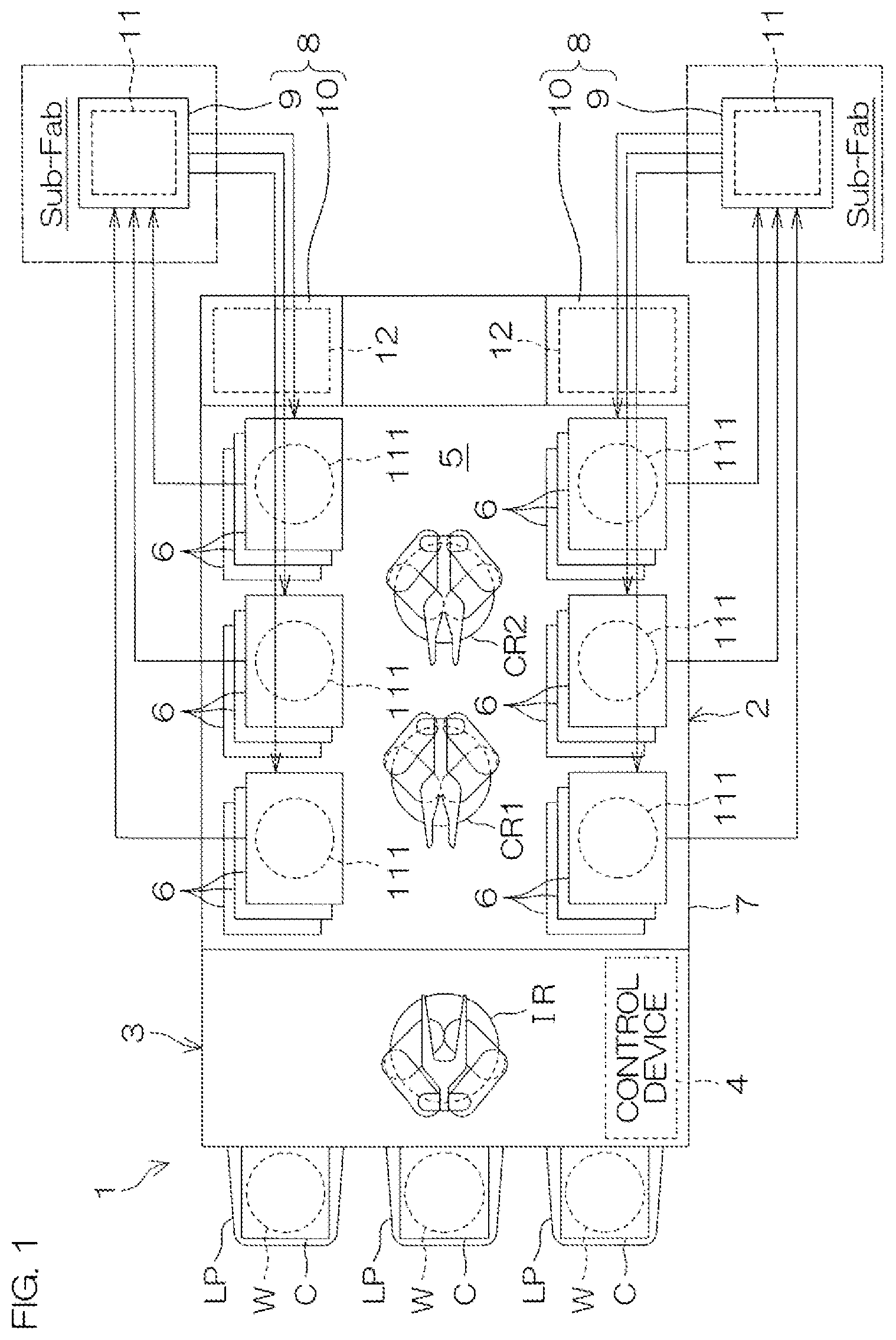 Patent US12311414 Figure 1 – Substrate processing device and substrate processing method