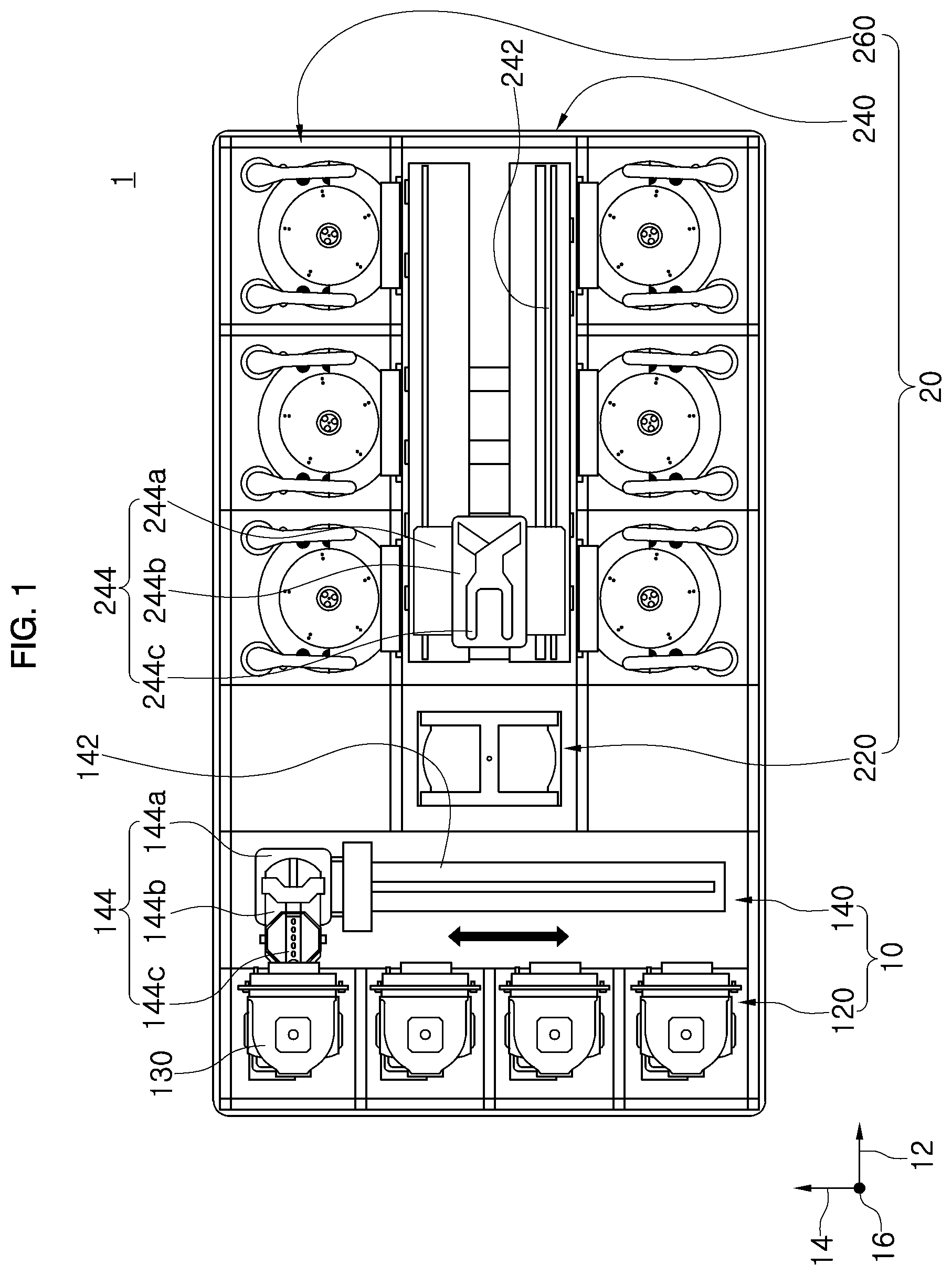 Patent US12311415 Figure 1 – Substrate processing apparatus and substrate processing method