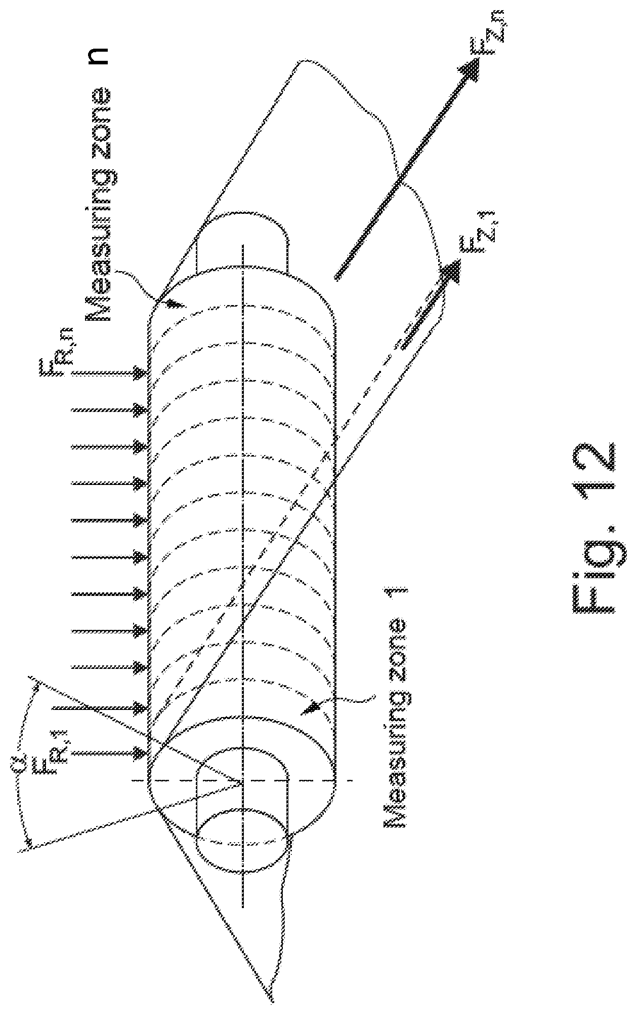 Patent US12311422 Figure 12 – Measuring roller for determining a characteristic of a strip-shaped material passed over the measuring roller, use of a measuring roller for determining a characteristic of a strip-shaped material passed over the measuring roller, and method for determining the position of a strip edge of a strip-shaped material