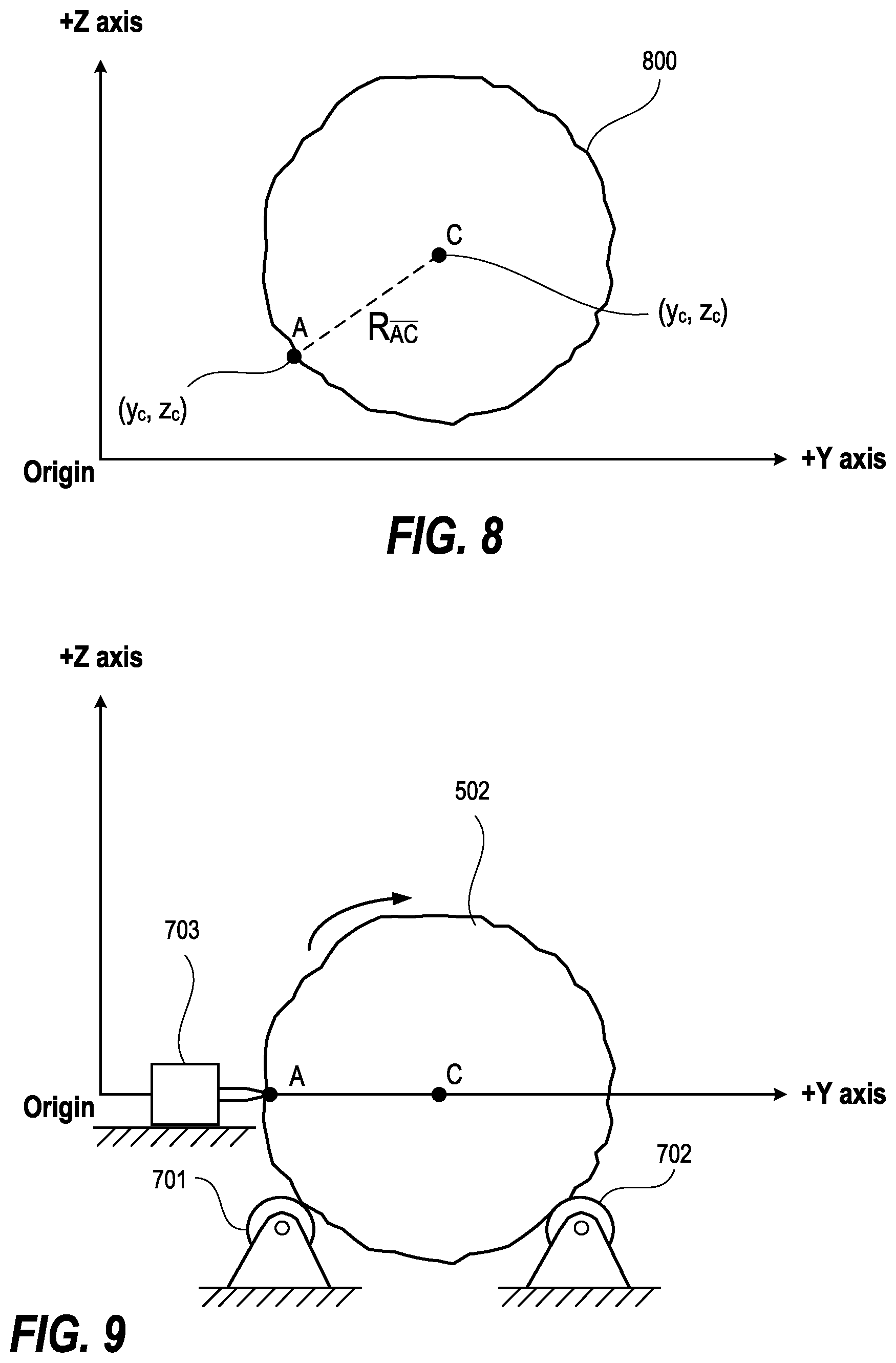 Patent US12311423 Figure 8 – System and method for improving roll roundness