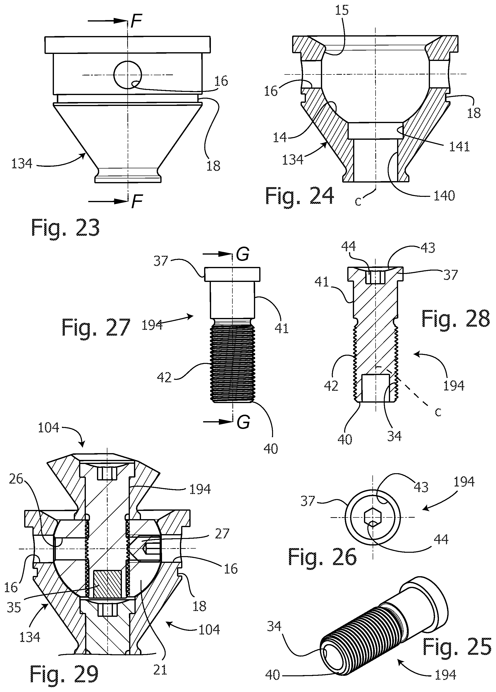 Patent US12311430 Figure 9 – Mandrel for pipe bending machine