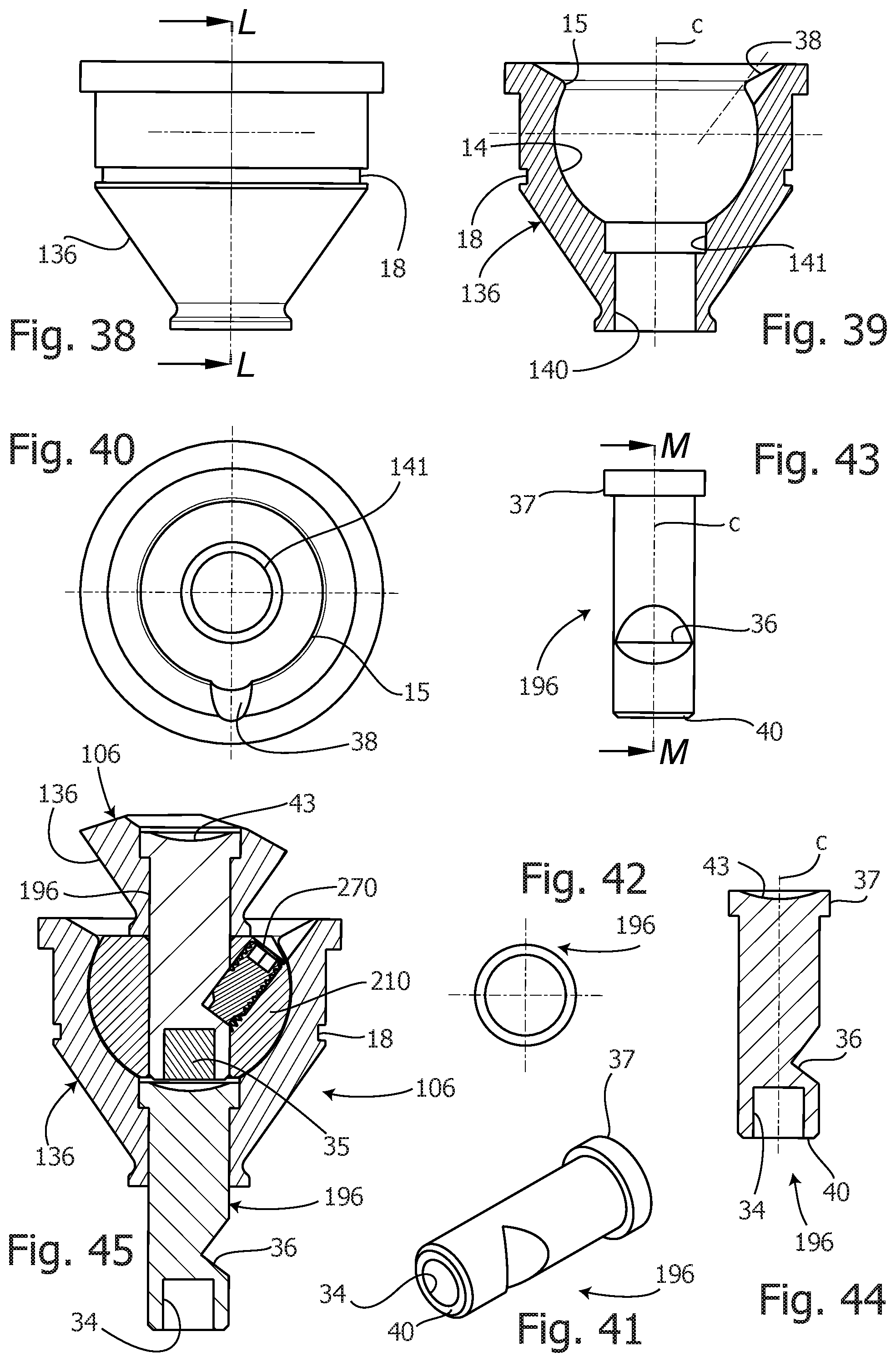 Patent US12311430 Figure 11 – Mandrel for pipe bending machine