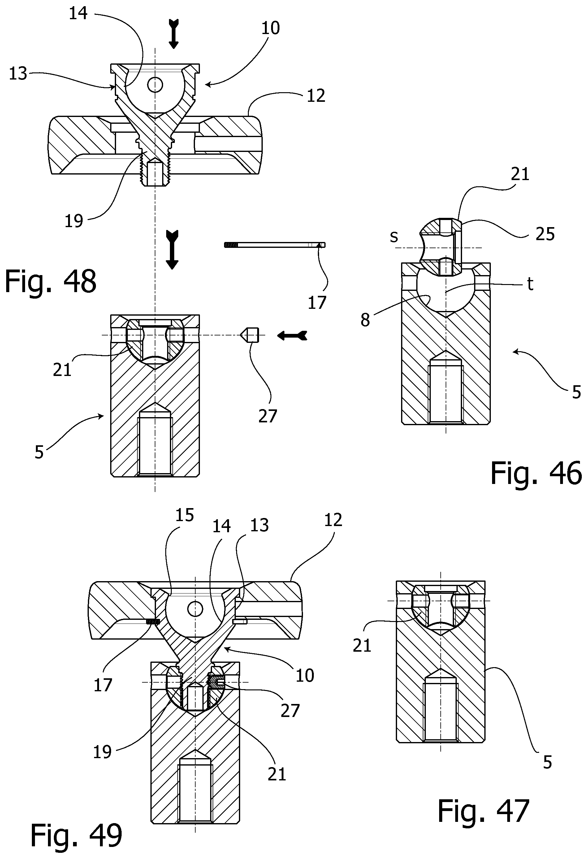 Patent US12311430 Figure 12 – Mandrel for pipe bending machine