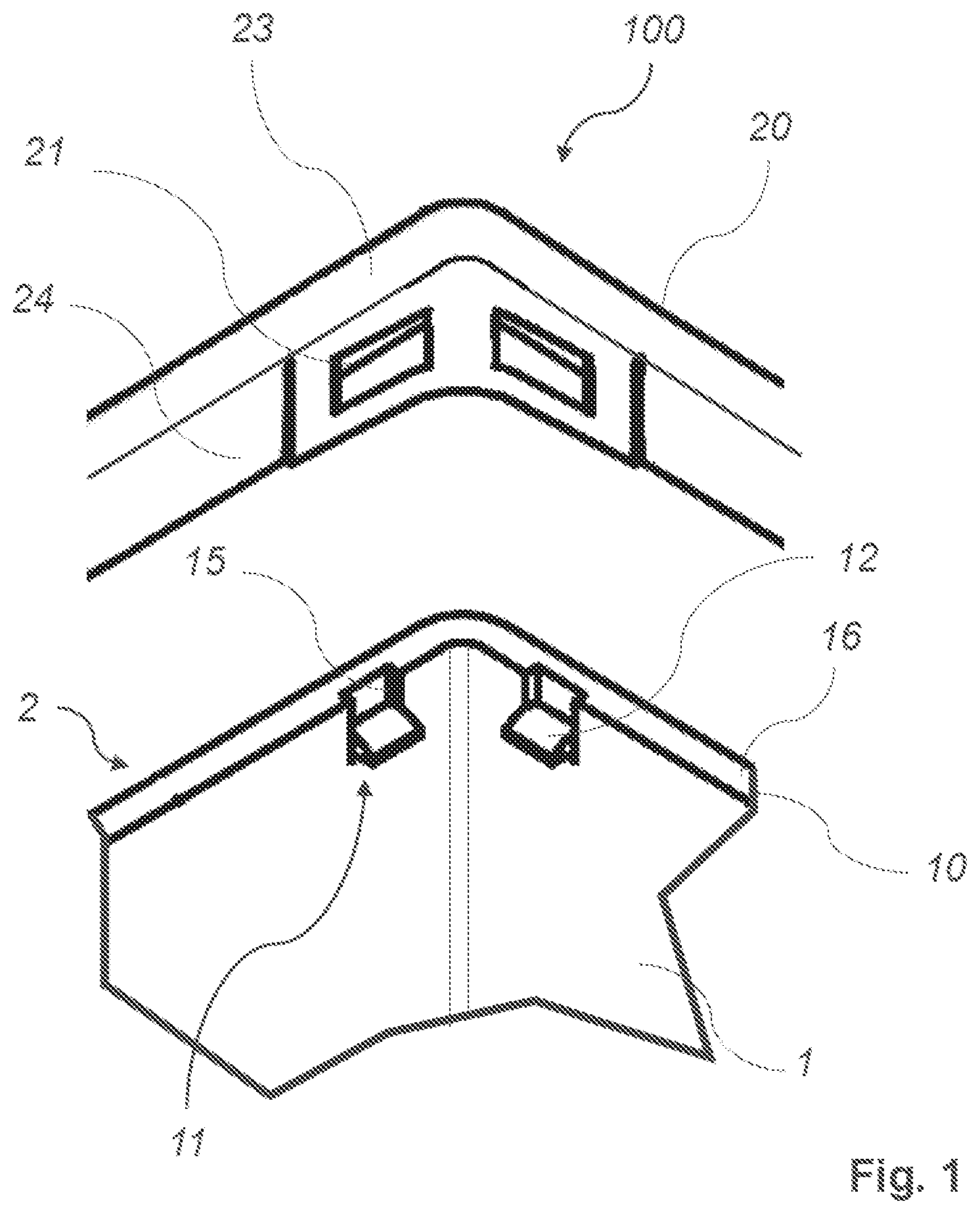 Patent US12311433 Figure 1 – Method of manufacturing a tube snap fastening arrangement