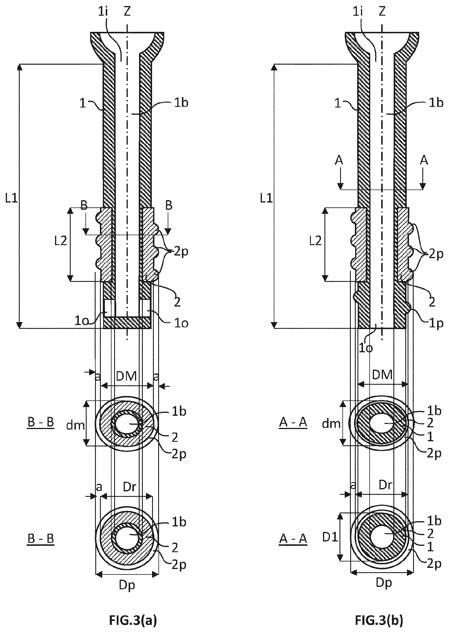 Patent US12311436 Figure 3 – Submerged nozzle comprising continuous circumferential wavy ribs