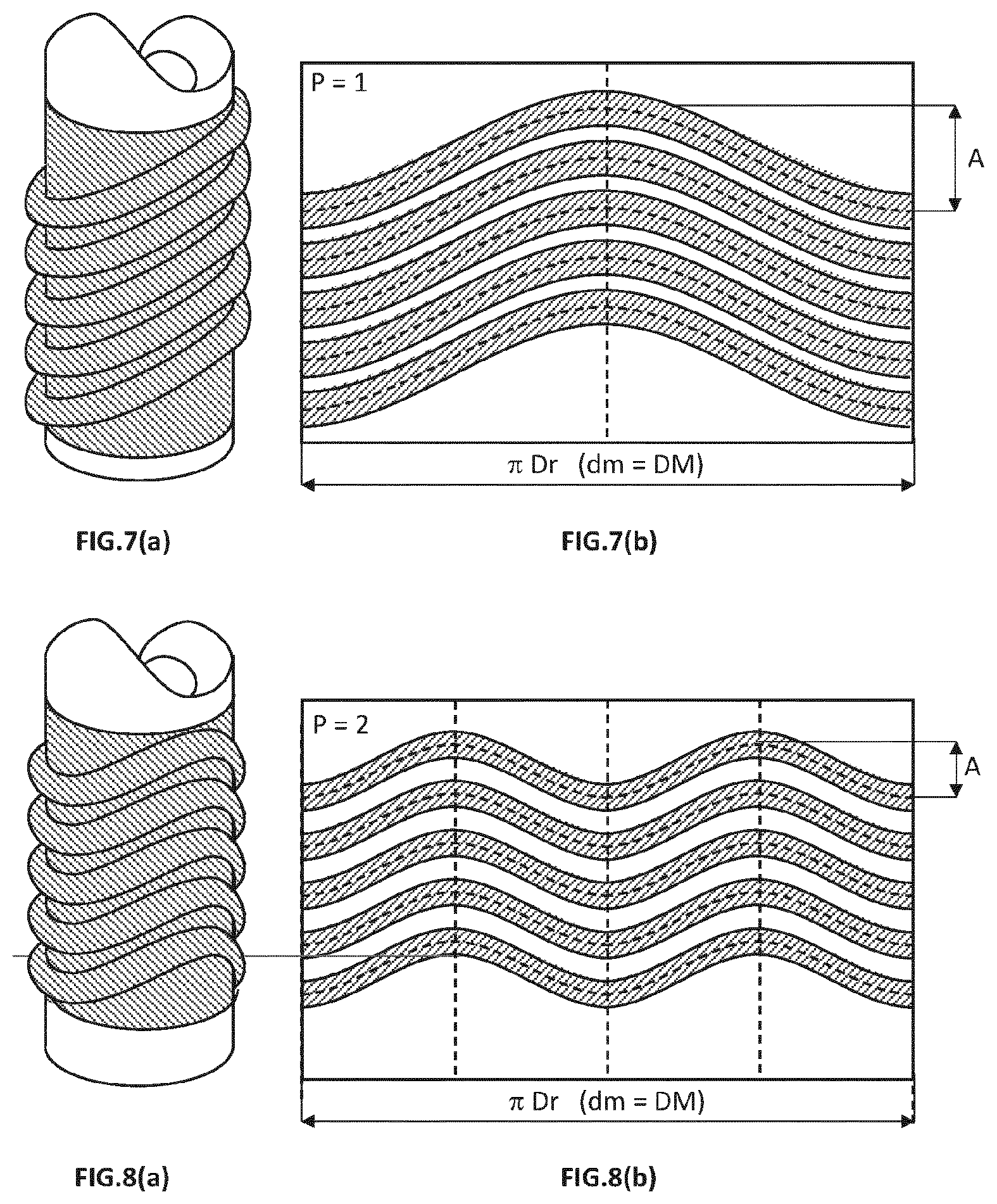 Patent US12311436 Figure 6 – Submerged nozzle comprising continuous circumferential wavy ribs