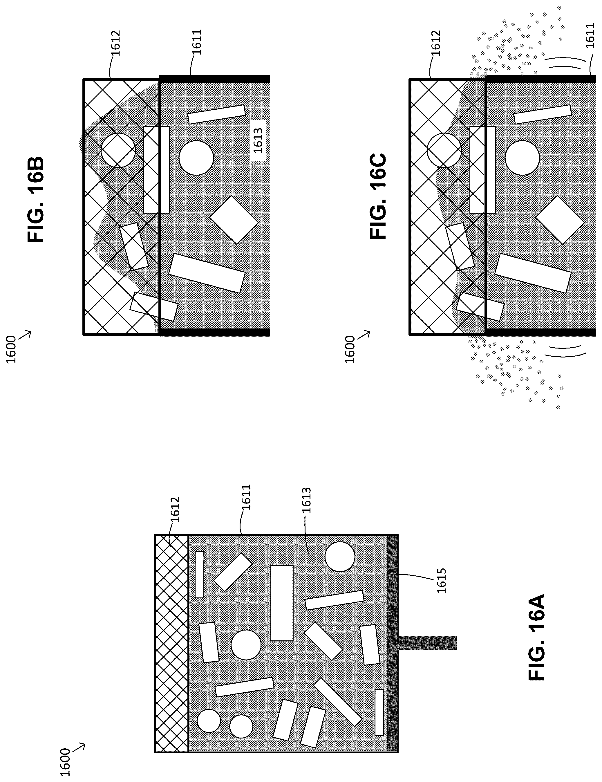 Patent US12311438 Figure 17 – Techniques for depowdering additively fabricated parts through vibratory motion and related systems and methods