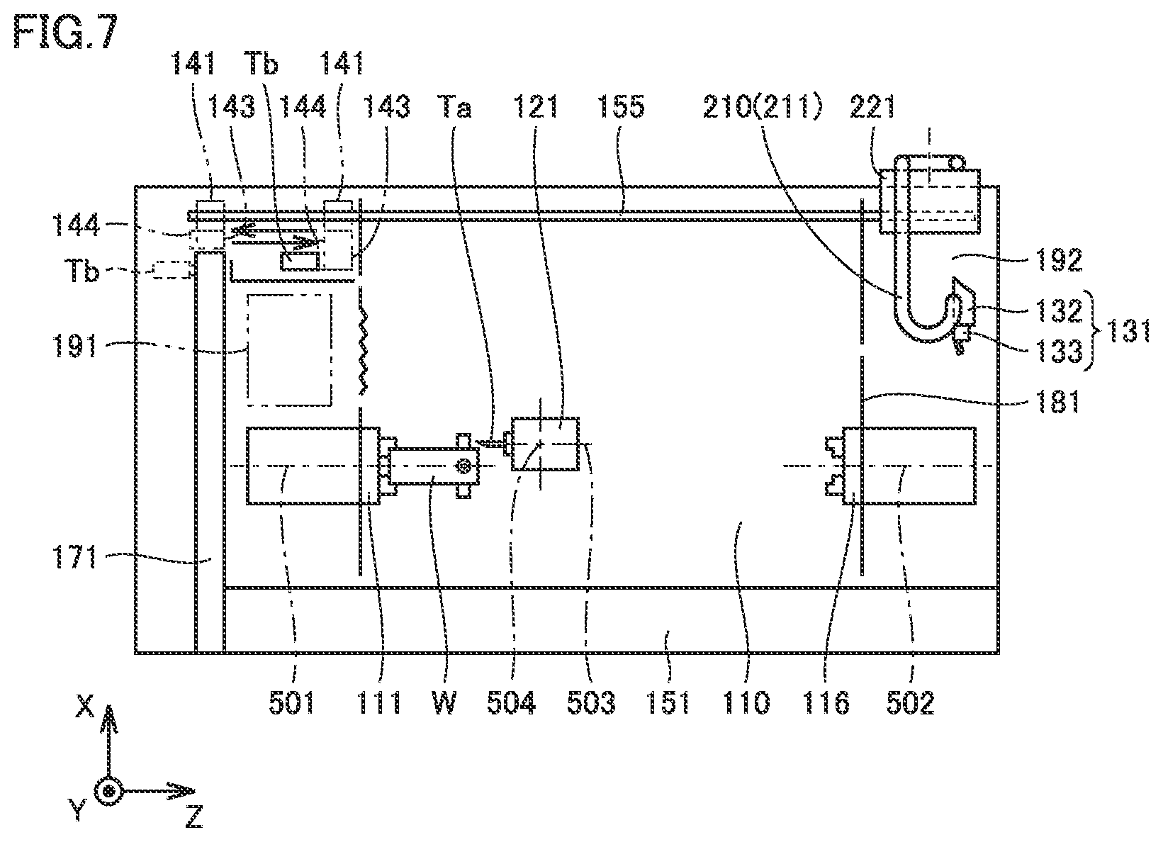 Patent US12311442 Figure 6 – Processing machine