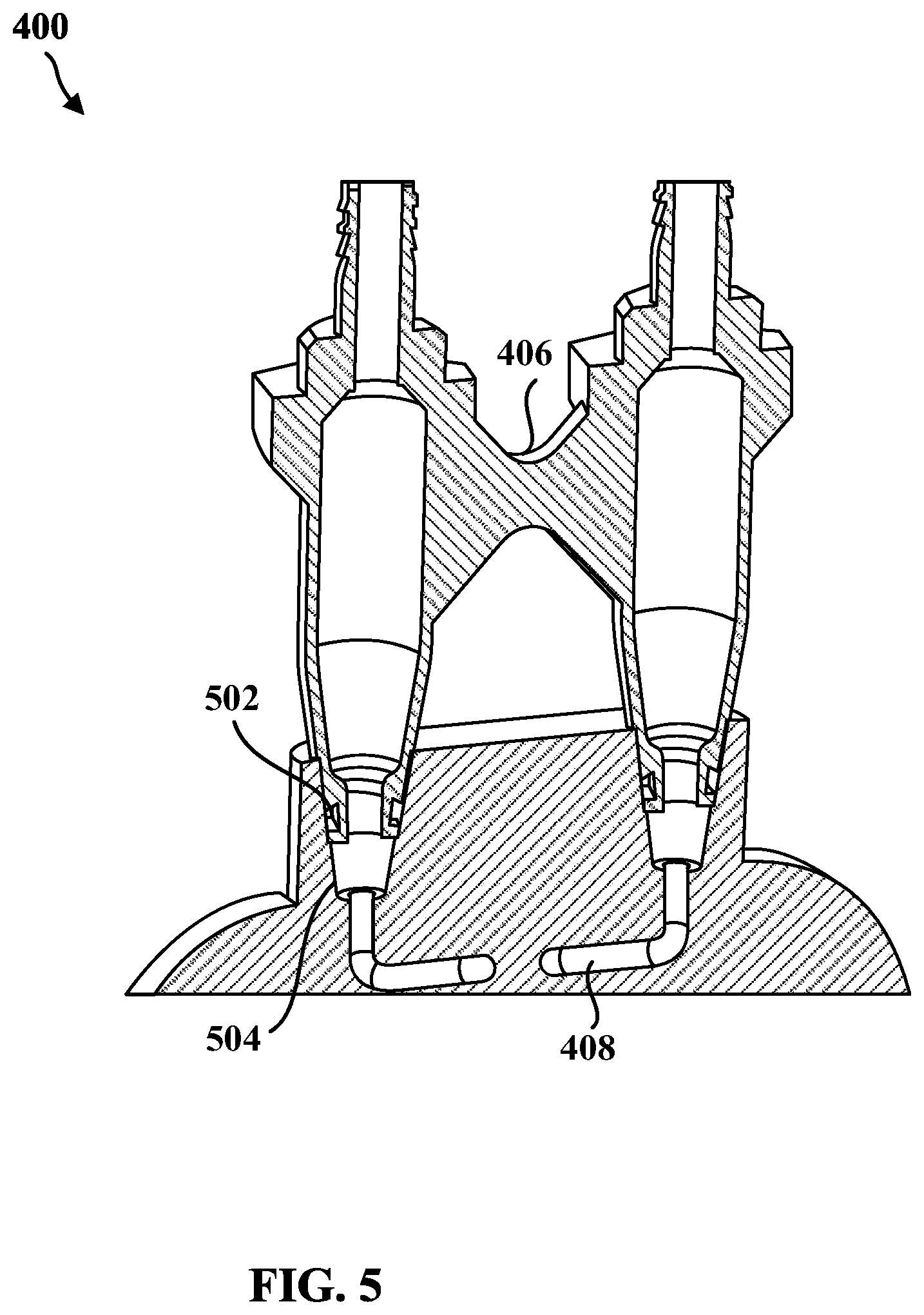 Patent US12311446 Figure 8 – Assembling structures comprising 3D printed components and standardized components utilizing adhesive circuits