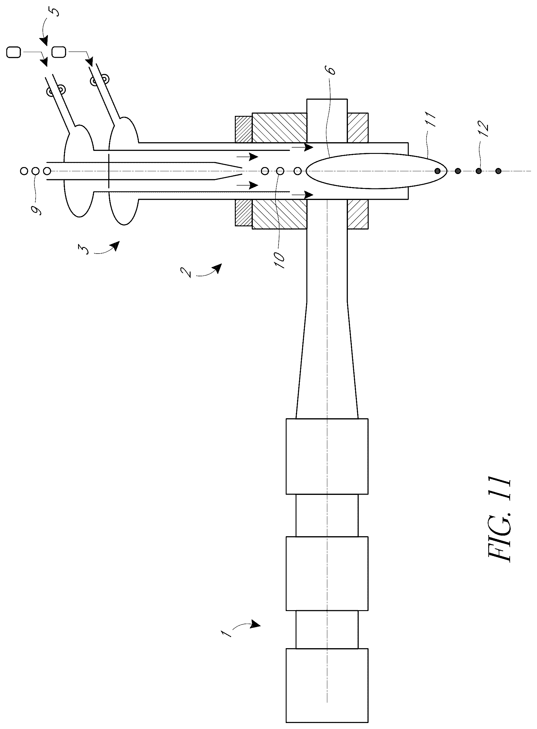 Patent US12311447 Figure 8 – Process for producing spheroidized powder from feedstock materials