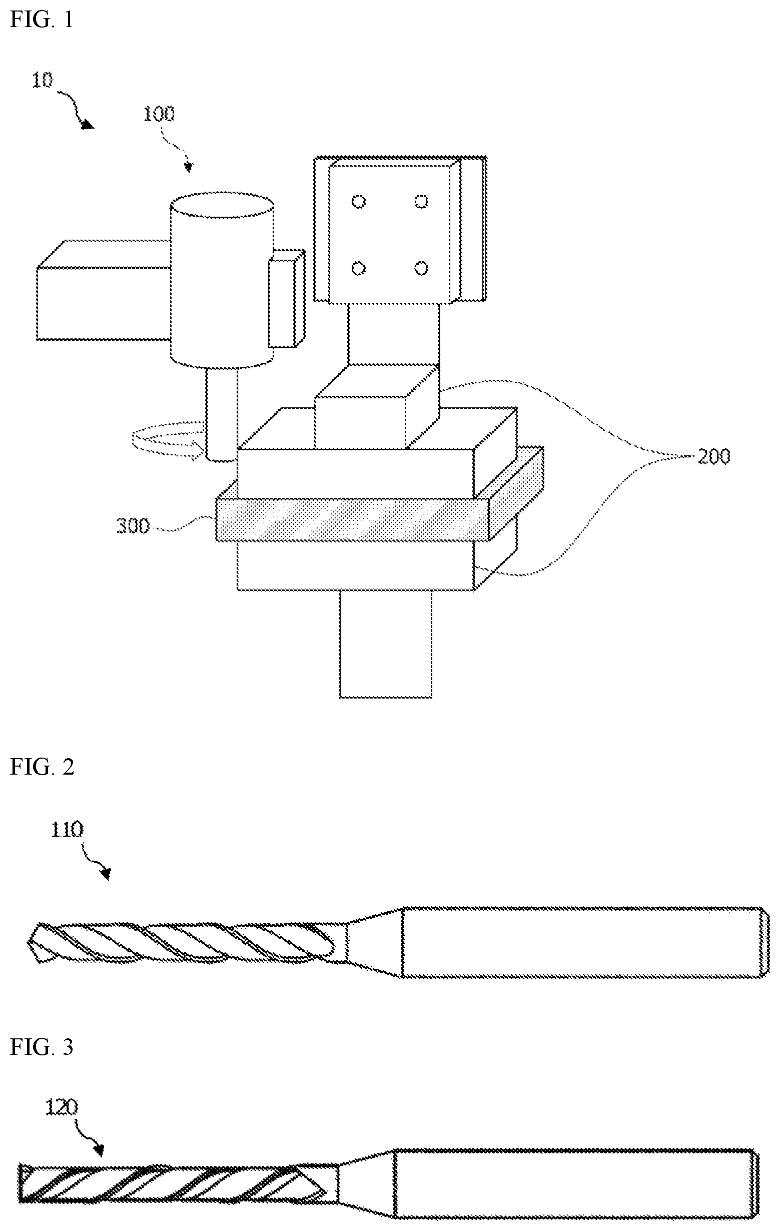 Patent US12311450 Figure 1 – Apparatus and method for machining hole for optical film