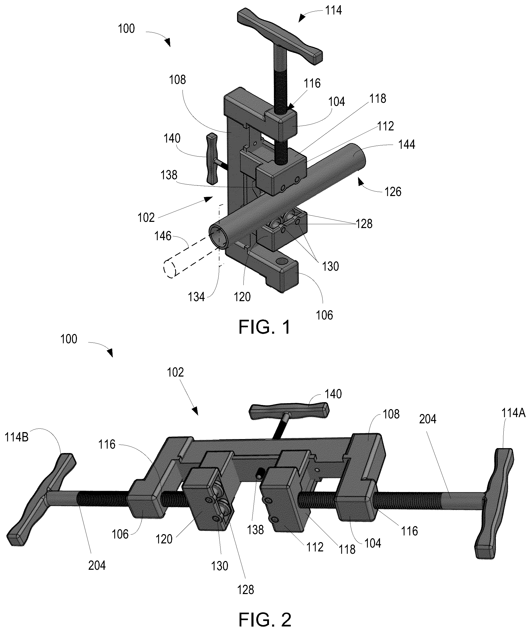 Patent US12311452 Figure 1 – Longitudinal pipe cutting tool