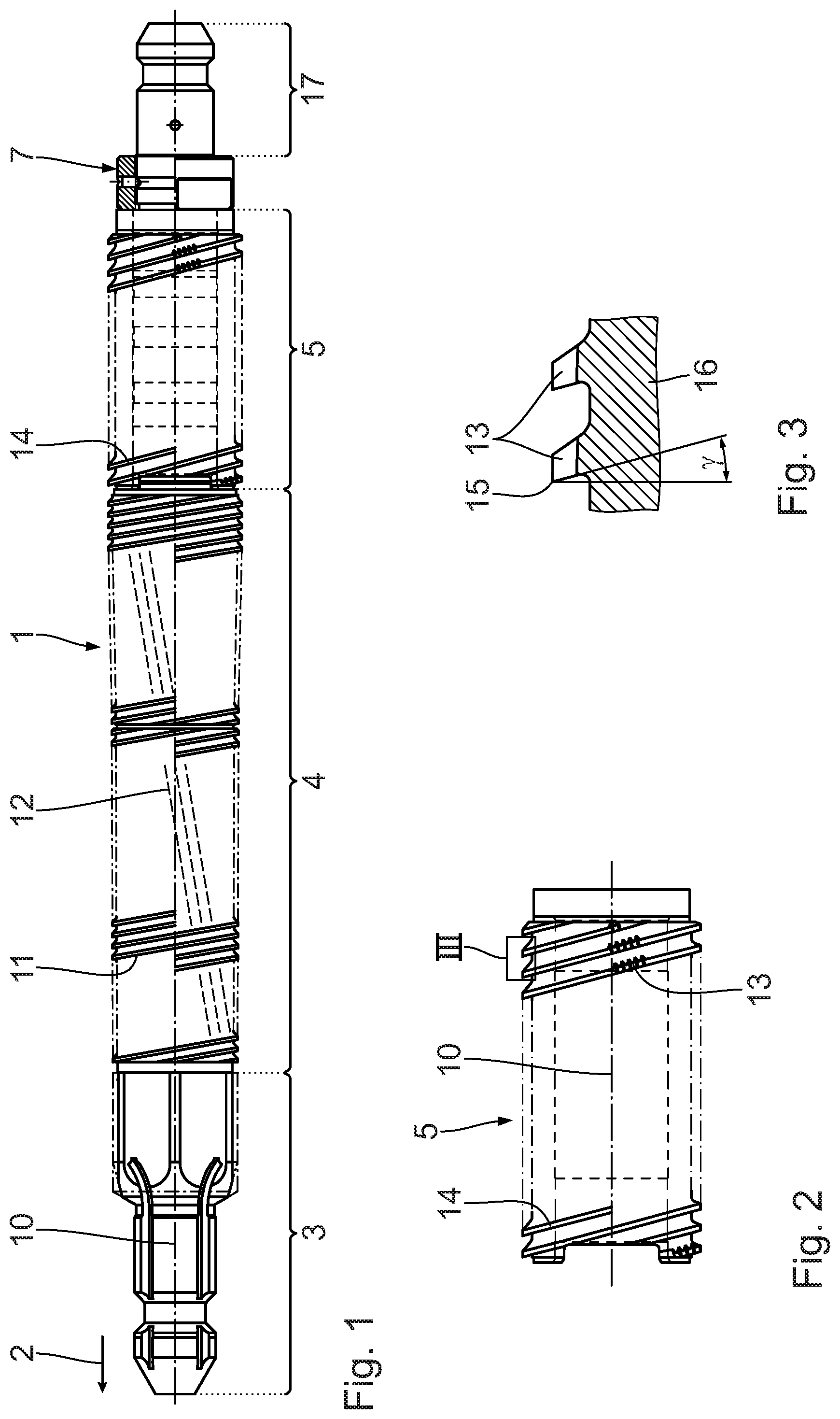 Patent US12311453 Figure 1 – Internal helical broaching tool