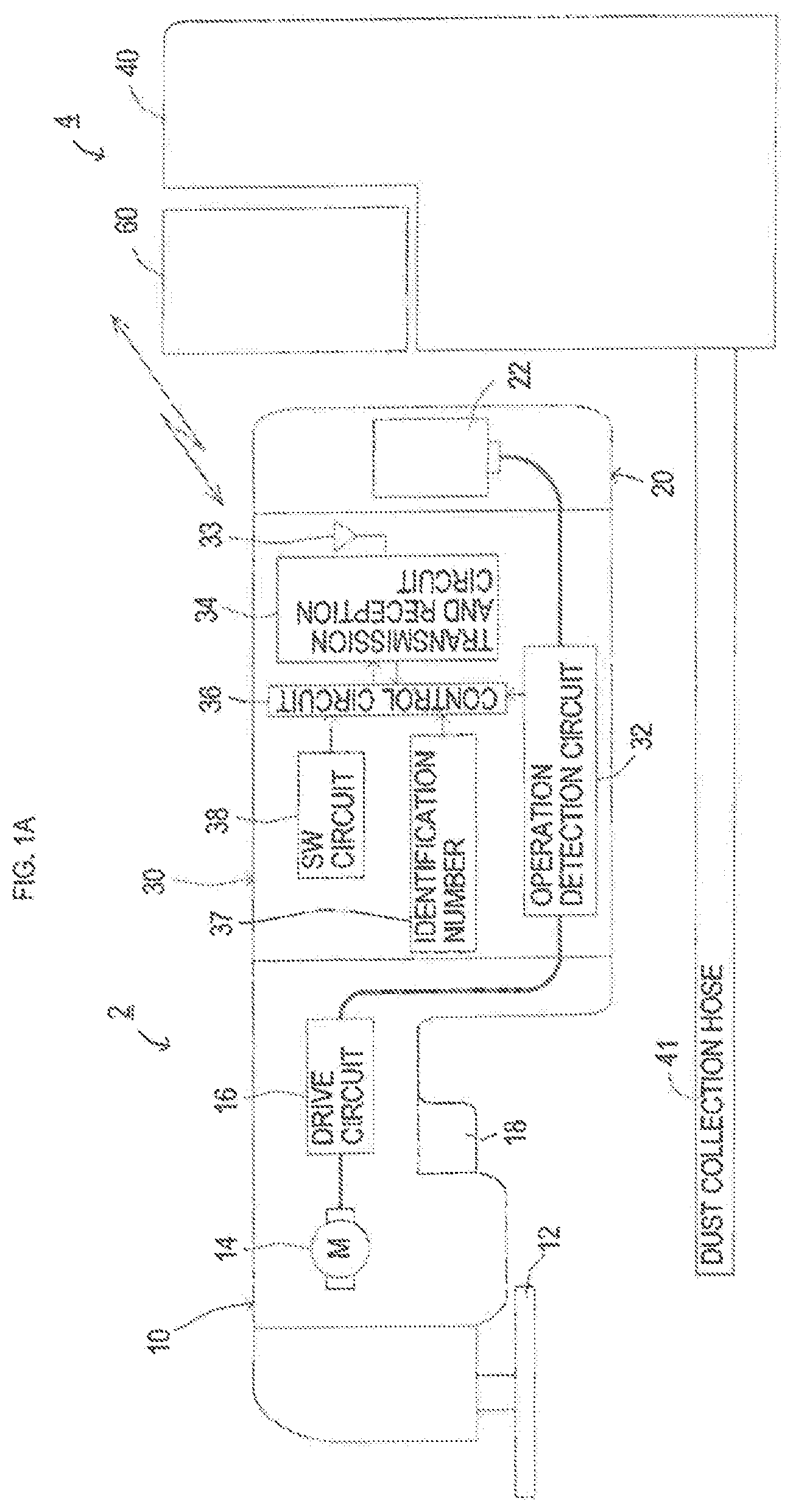 Patent US12311456 Figure 1 – Dust collector