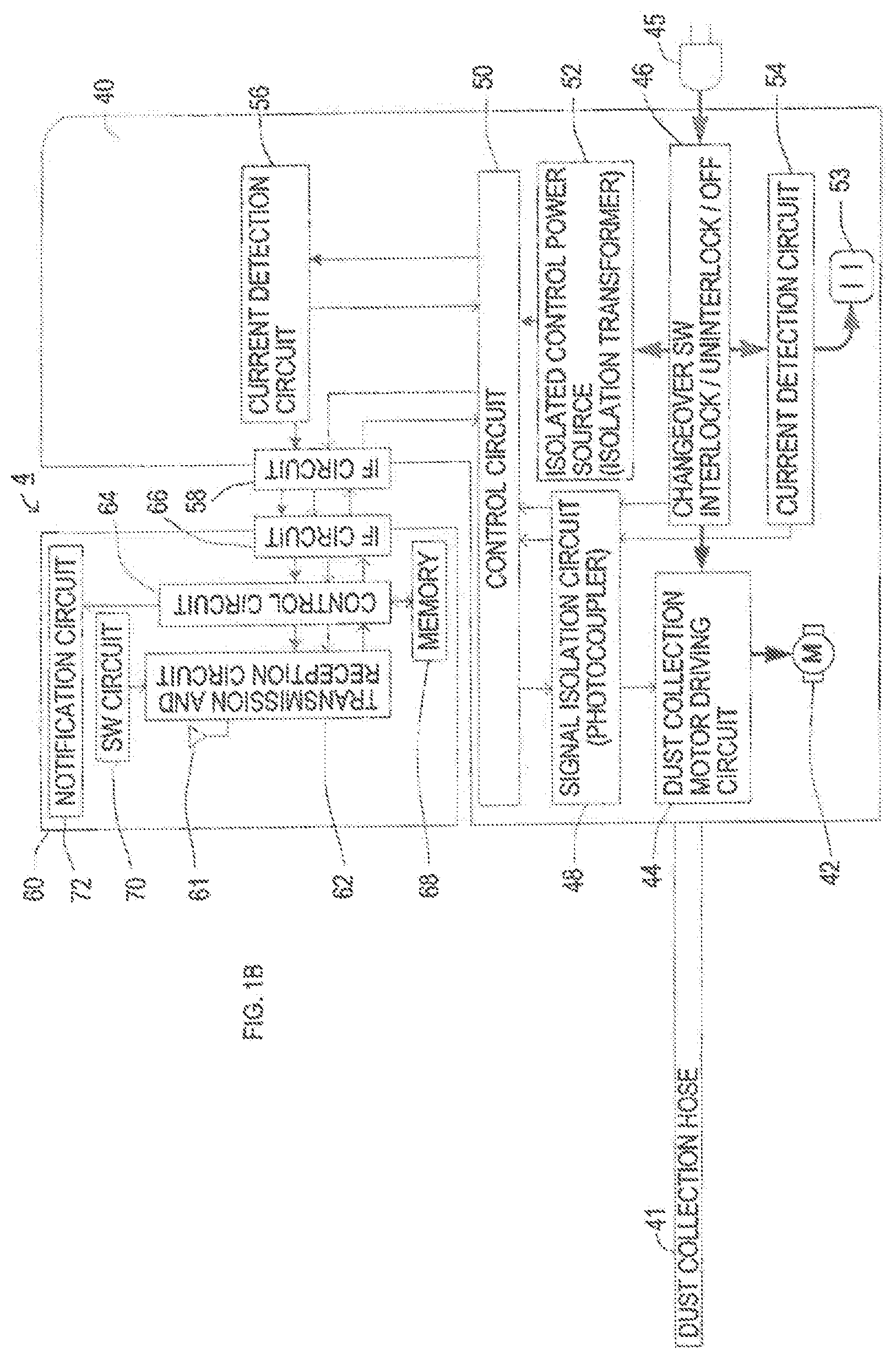 Patent US12311456 Figure 2 – Dust collector